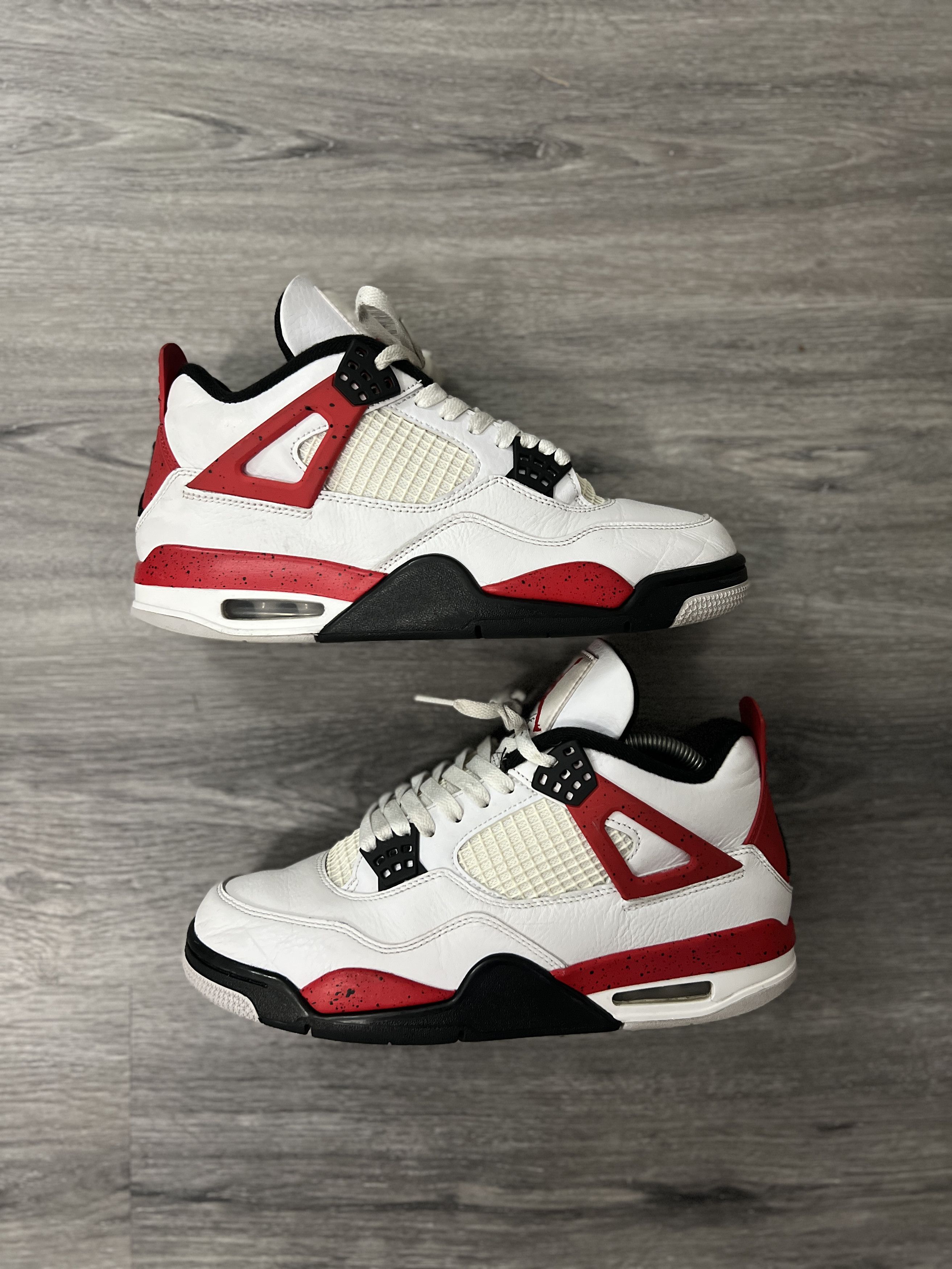 Jordan Brand Jordan 4 Retro Red Cement Size US 9 / EU 42 - 1 Thumbnail
