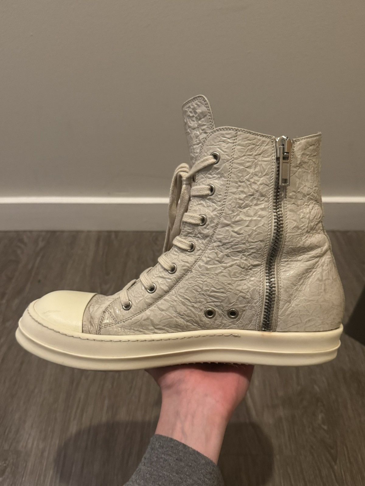 Rick Owens Rick Owens SS17 Walrus Dinge Ramones Size 44 LLUP Size US 11 / EU 44 - 8 Thumbnail