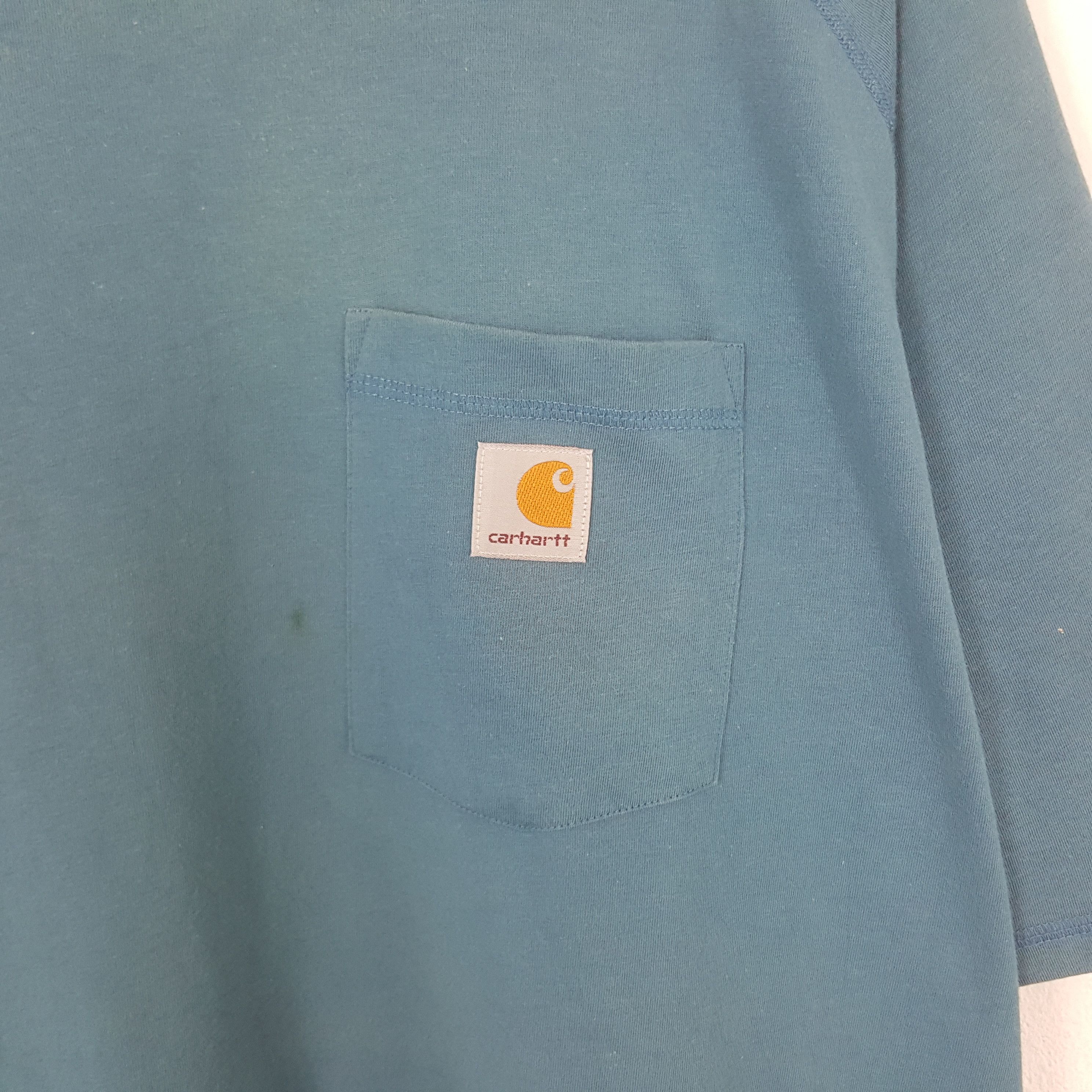 Carhartt Vintage Carhartt Single Pocket Tshirt Size US XXL / EU 58 / 5 - 2 Thumbnail