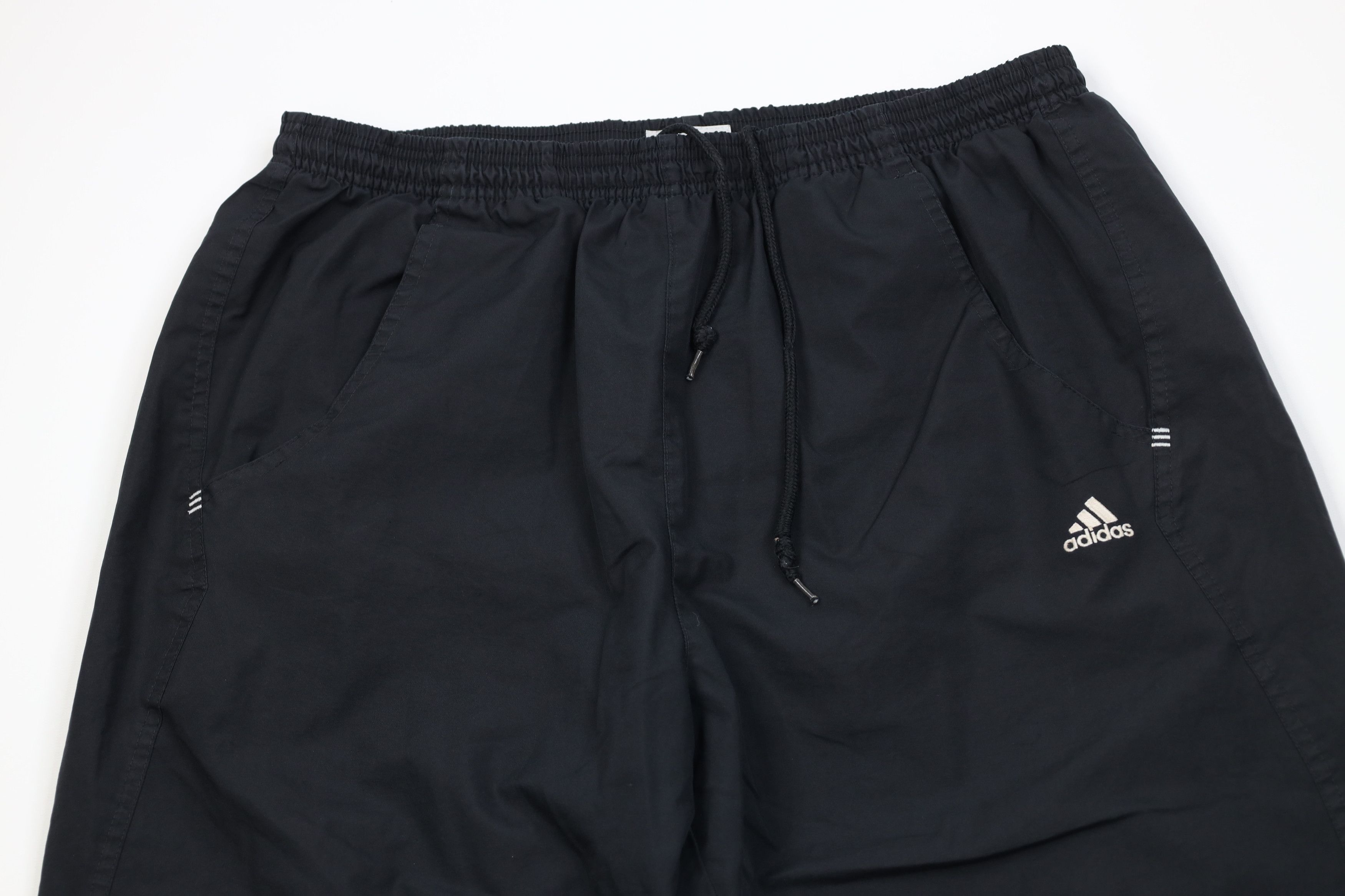 Adidas Vintage 90s Y2K Adidas Lined Windbreaker Pants Polyester Size US 36 / EU 52 - 2 Thumbnail