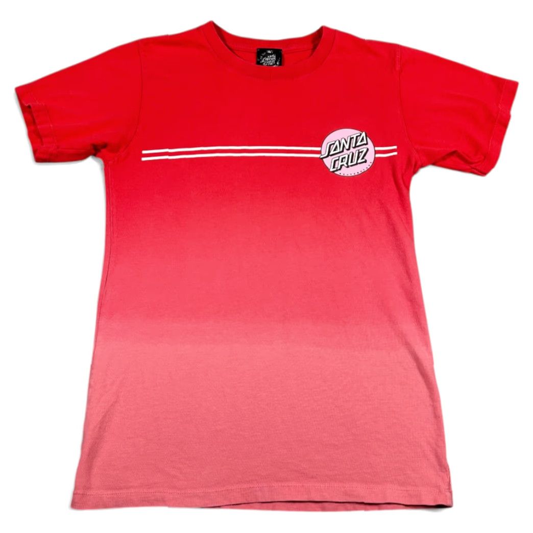 Vintage Santa Cruz Shirt Adult SMALL Red Two Tone Skateboards Logo Skater Size US S / EU 44-46 / 1 - 2 Thumbnail