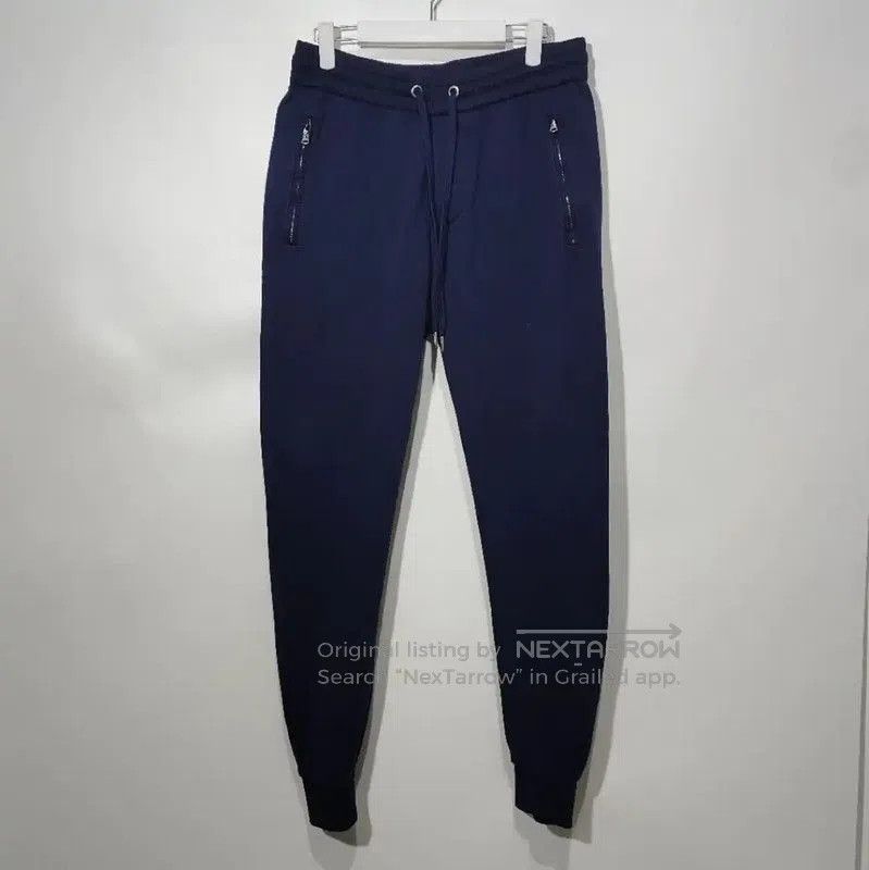 Burberry Burberry Casual Cotton Pants in Navy Blue. Size 23" - 1 Thumbnail