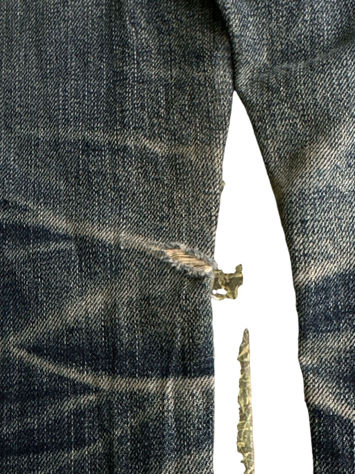 Kapital Distress Denim R.P.T by Ruppert Selvedge Denim. Size US 31 - 9 Thumbnail
