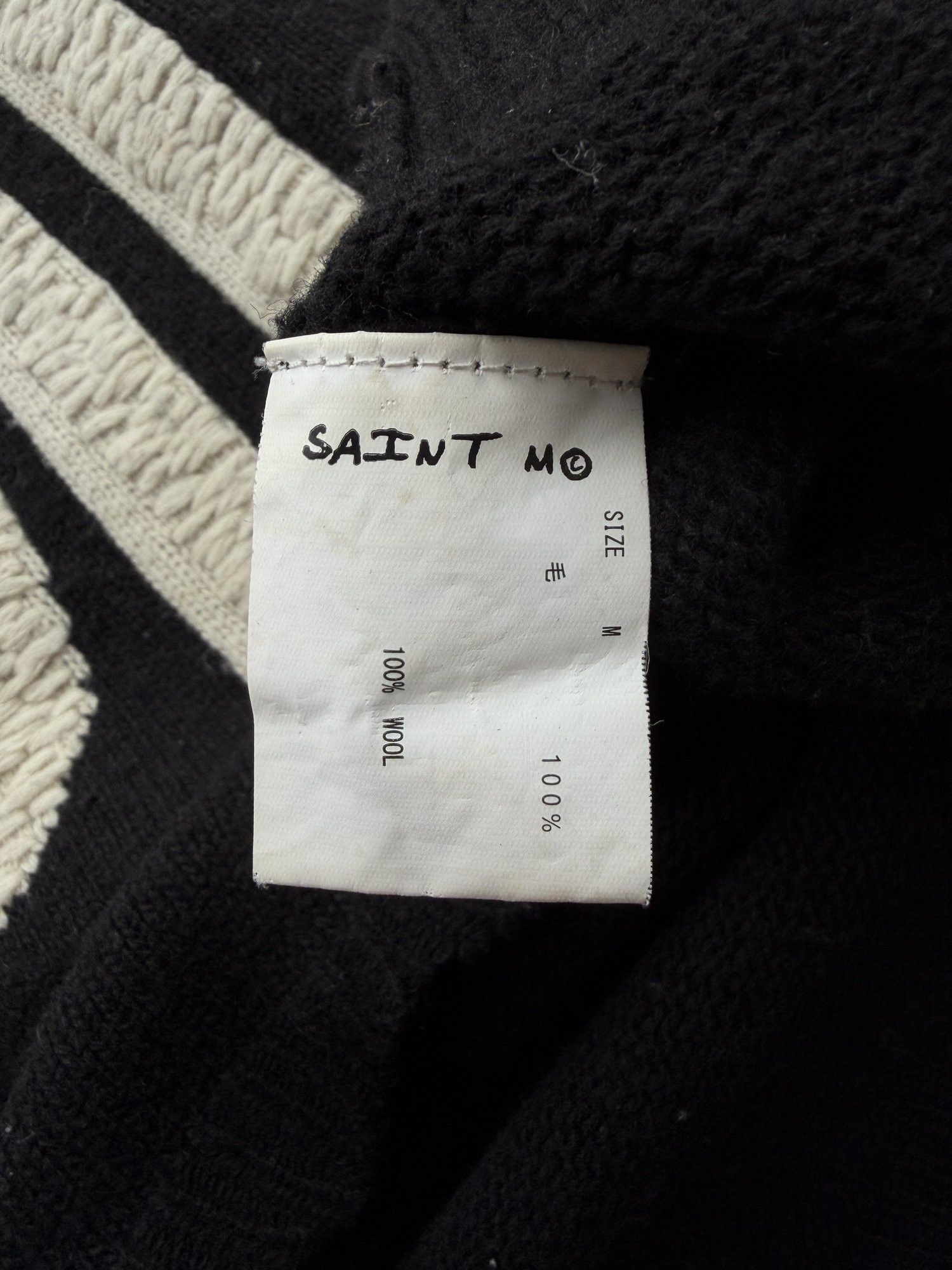 Saint Michael Saint Mxxxxx Sin Distressed Knit Sweater Size US M / EU 48-50 / 2 - 6 Thumbnail
