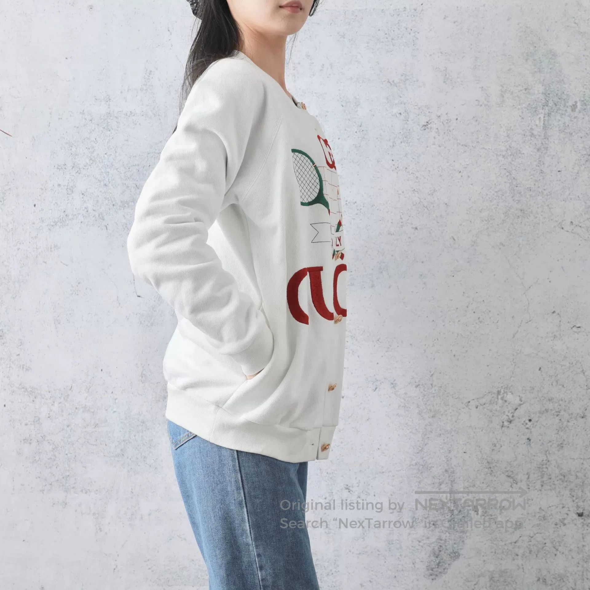 Gucci Gucci White Cotton Double. Size XS / US 0-2 / IT 36-38 - 3 Thumbnail