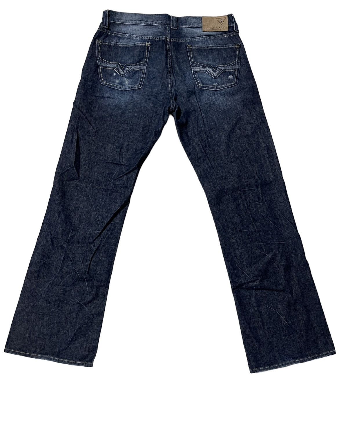 Guess × Japanese Brand Guess Denim Jeans Blue Size US 34 / EU 50 - 2 Thumbnail
