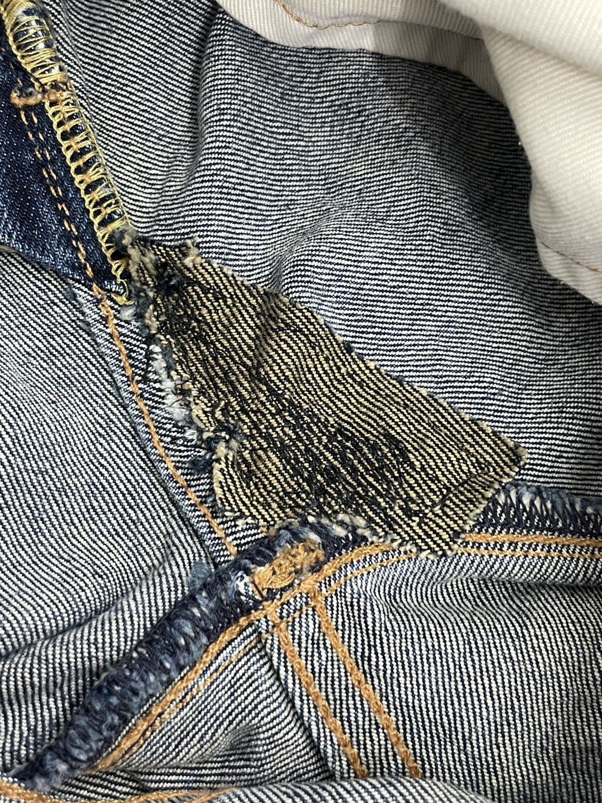Levi's Levis 502 Distressed SelfRepair My Art Slim Size US 30 / EU 46 - 16 Thumbnail