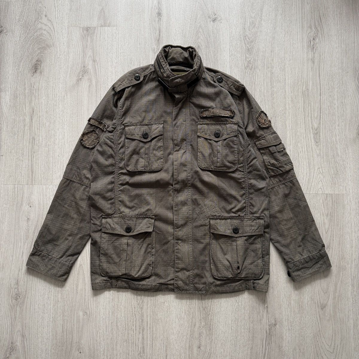 Alpha Industries × Vintage Alpha Industries M 65 Style Patchwork Field Jacket Size US L / EU 52-54 / 3 - 1 Thumbnail