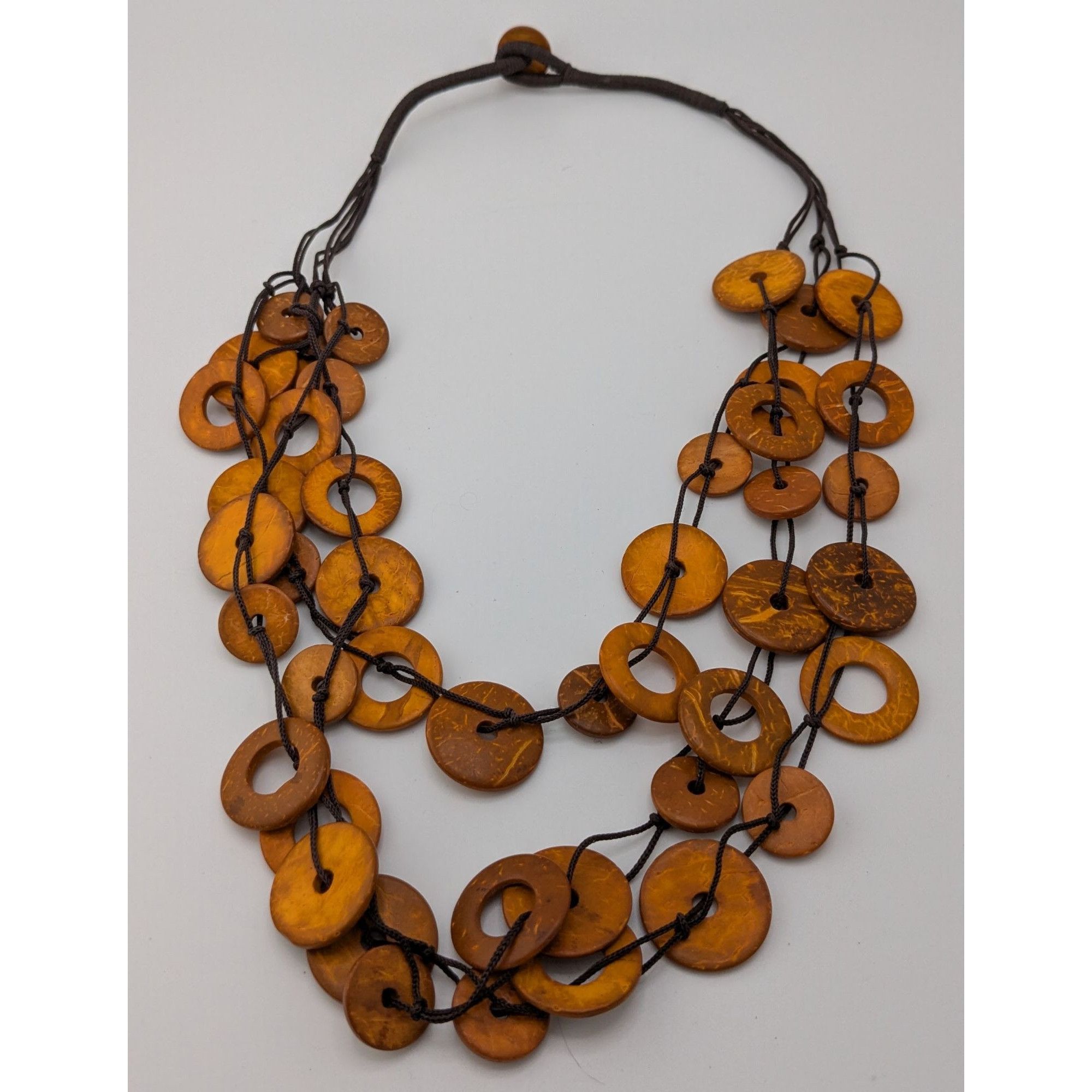Other Paparazzi Wonderfully Walla Walla Necklace With Brown Coconu Size ONE SIZE - 5 Thumbnail