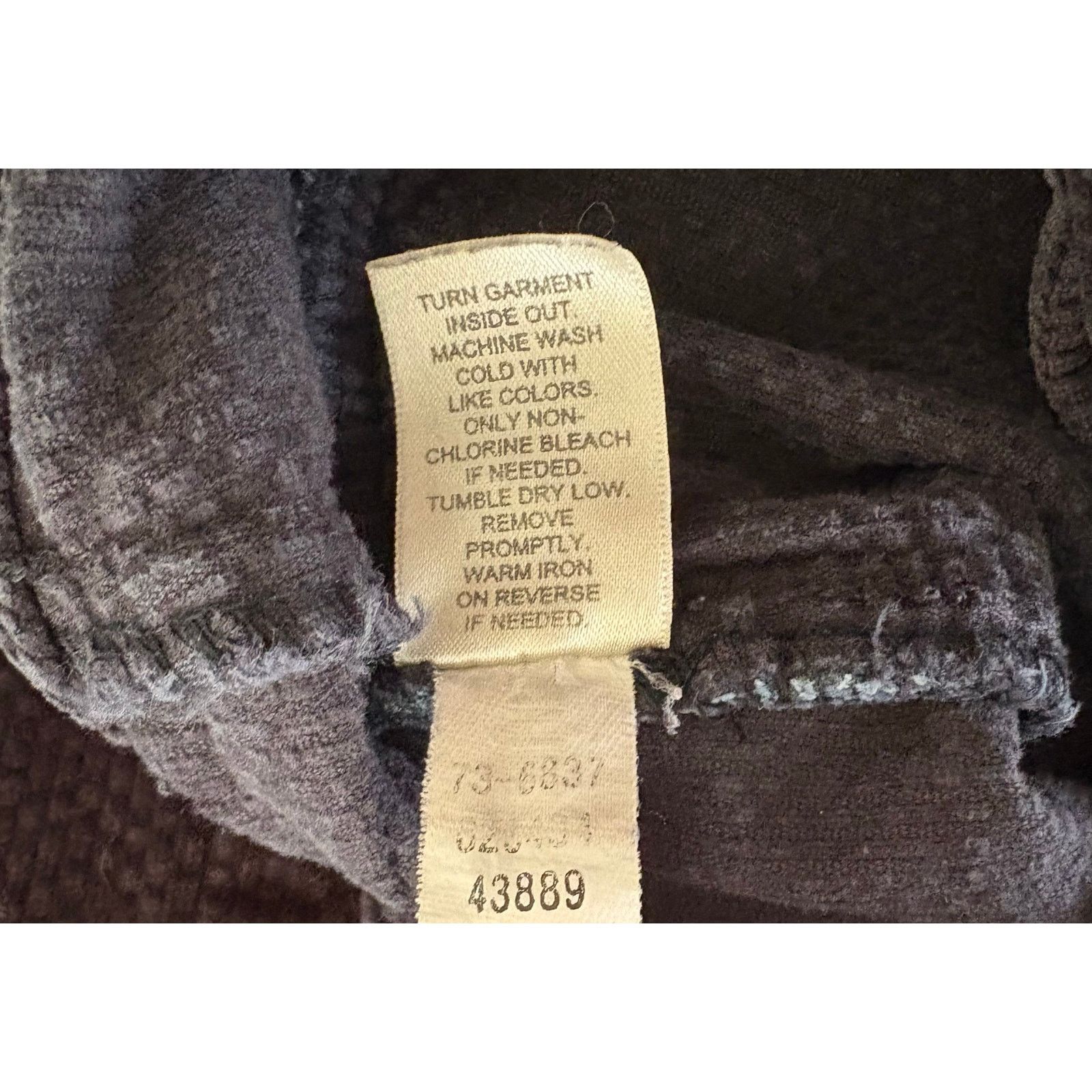 Other J. Jill | Women's Black Corduroy Wide Leg Pants | 2 Size 26" / US 2 / IT 38 - 4 Thumbnail