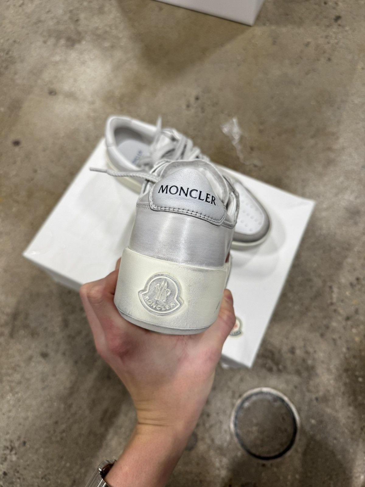 Moncler Moncler Onyx Vintage Sneaker NEW 750$ Size US 7.5 / EU 40-41 - 3 Thumbnail