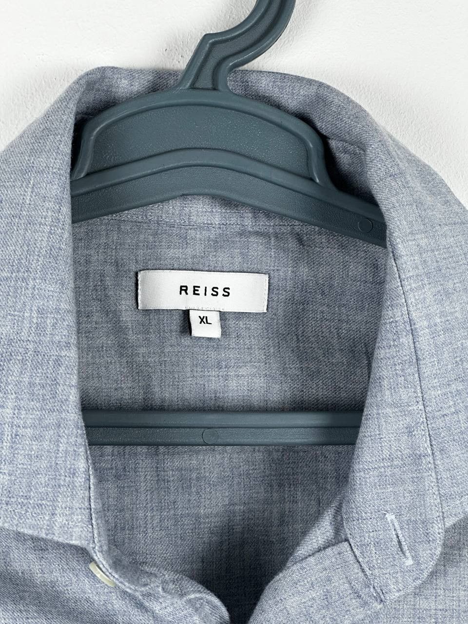 Reiss Reiss Casual Wool Blend Shirt Long Sleeve Size US XL / EU 56 / 4 - 5 Thumbnail