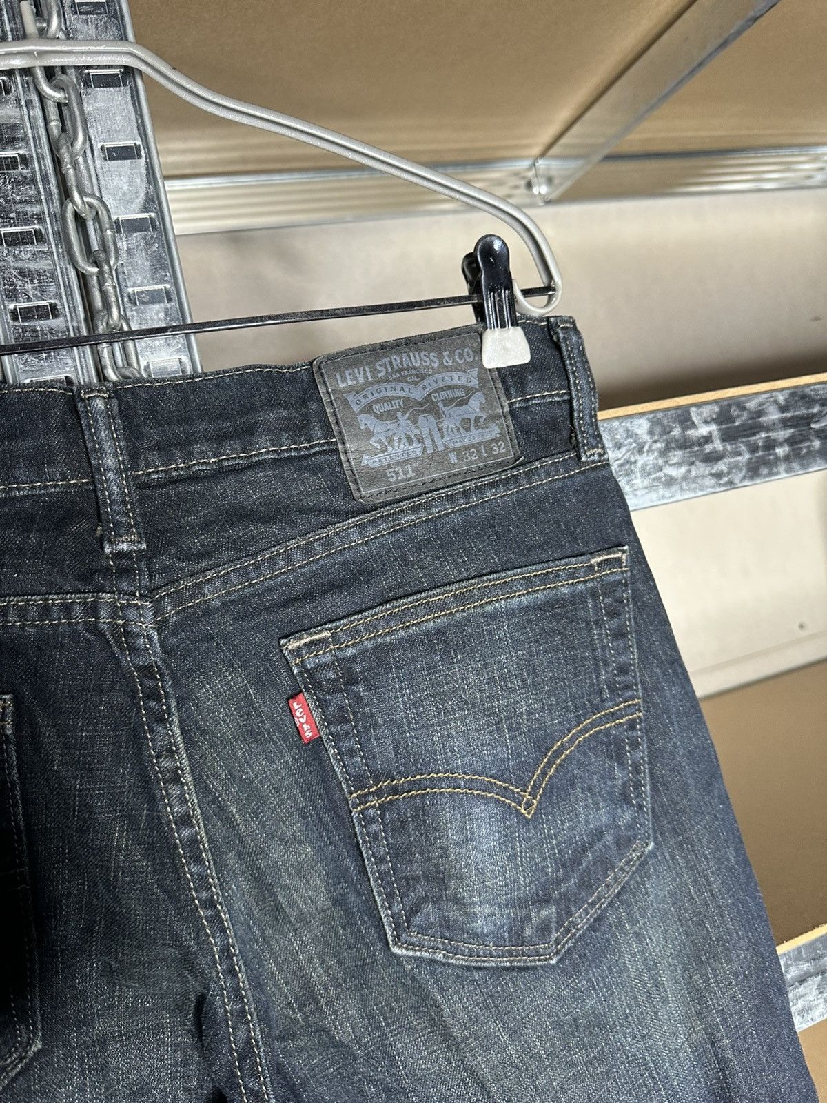 Polo Ralph Lauren Levi’s Levi Strauss 511 Jeans Pants Denim Men W32 L32 Size US 32 / EU 48 - 3 Thumbnail