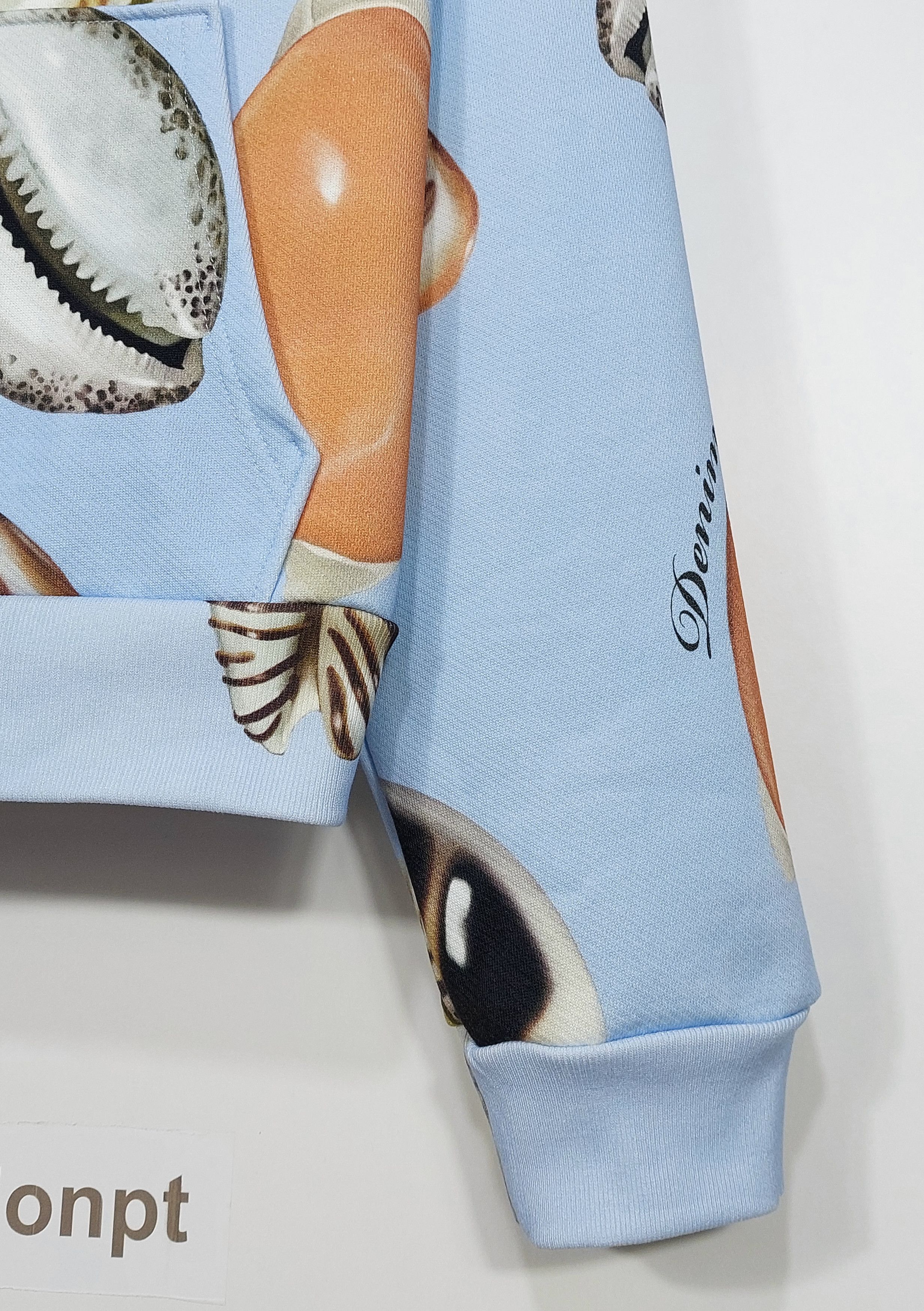 DENIM TEARS shell hoodie - baby blue XL Size US XL / EU 56 / 4 - 10 Thumbnail