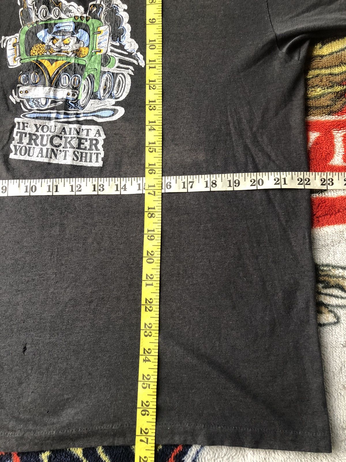 Vintage Vintage 80's Trucker You Ain't Shirt Shirt Tee Size US XL / EU 56 / 4 - 14 Thumbnail