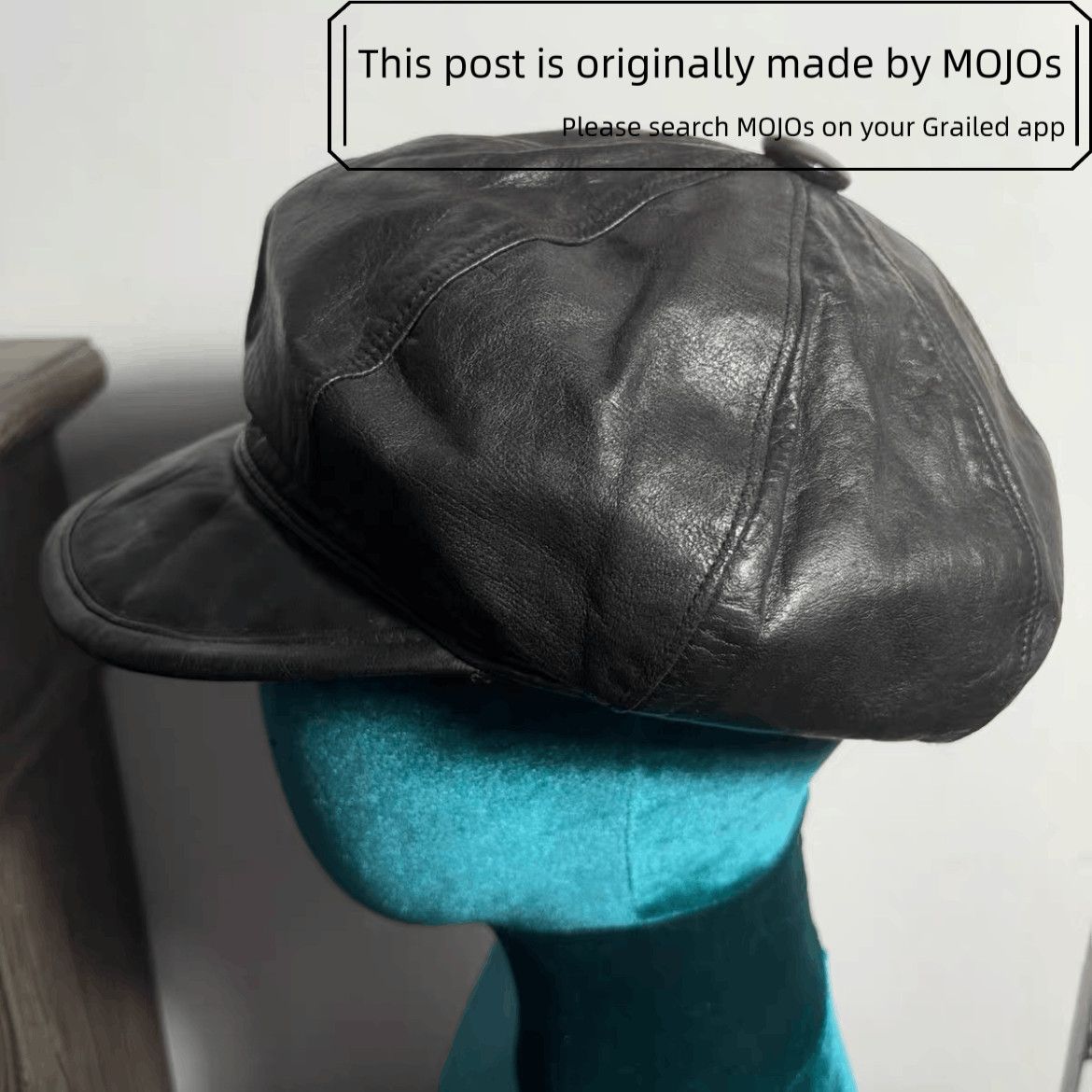 Number (N)ine Number Nine Vintage Leather Painter Hat Size ONE SIZE - 2 Thumbnail