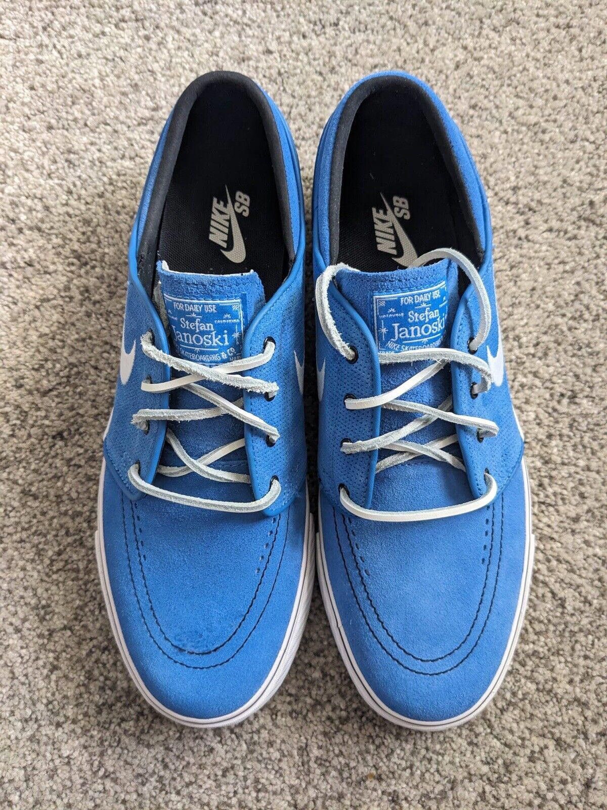 Nike 2010 Nike SB ZOOM Stefan Janoski Pacific Blue 333824-400 Size US 10.5 / EU 43-44 - 3 Thumbnail