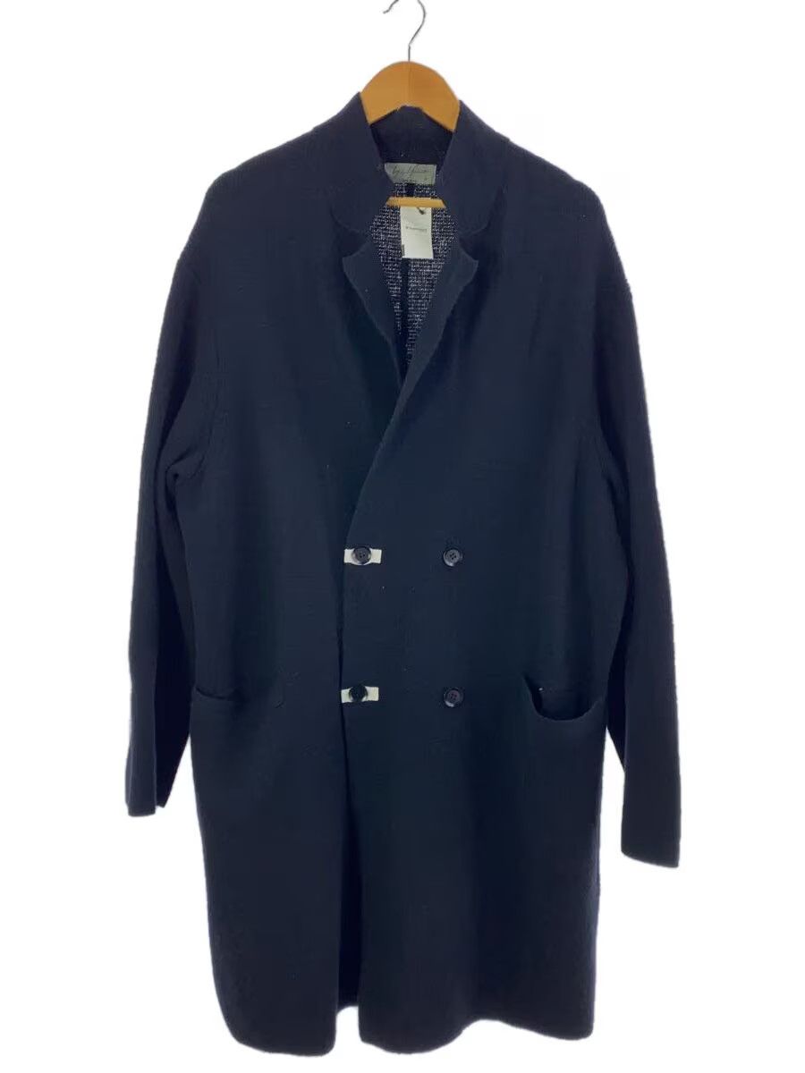 Yohji Yamamoto yohji yamamoto 18AW double breasted knit coat Size US L / EU 52-54 / 3 - 1 Thumbnail