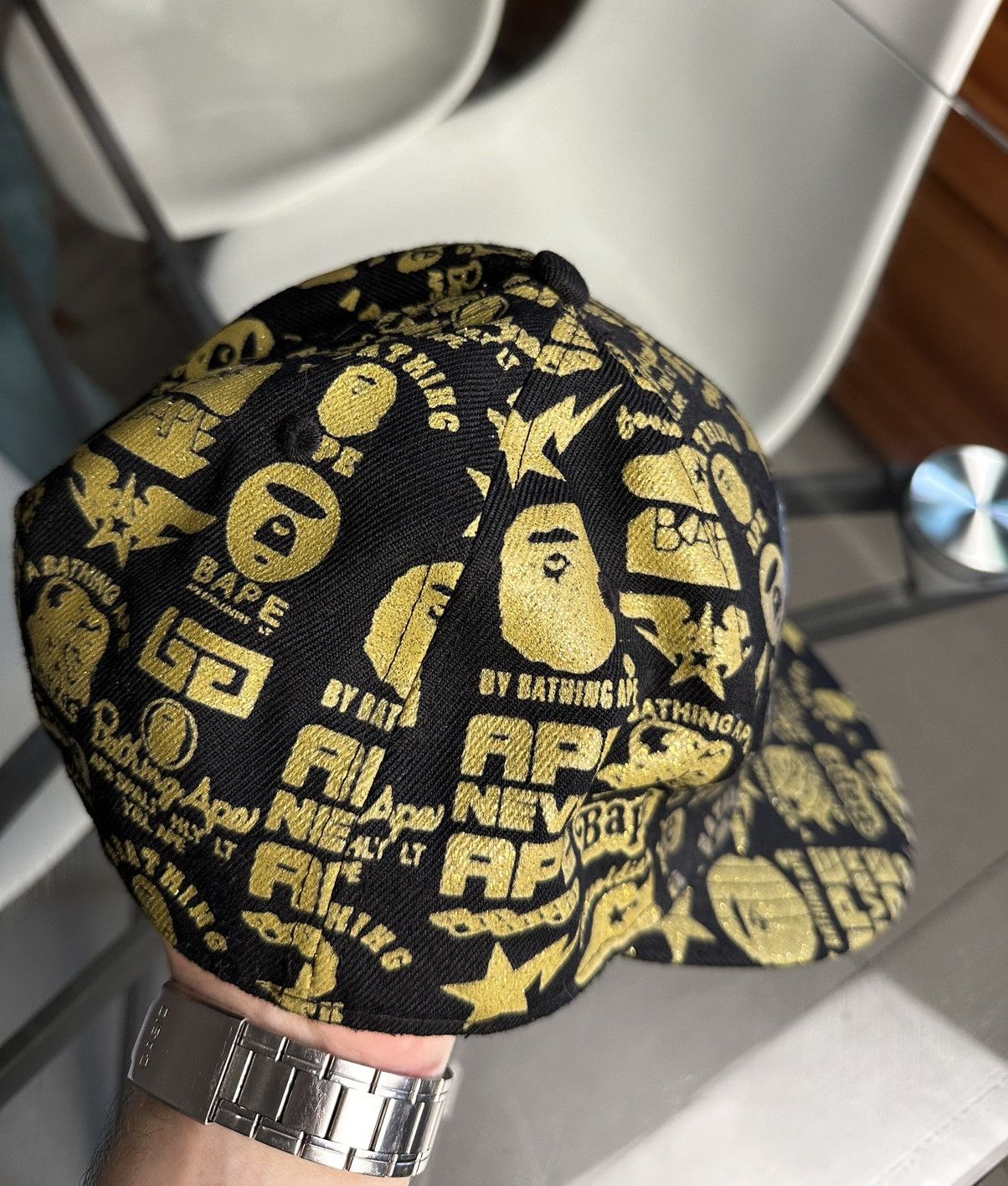Aape Vintage AAPE by Bape Snapback Cap Size ONE SIZE - 3 Thumbnail
