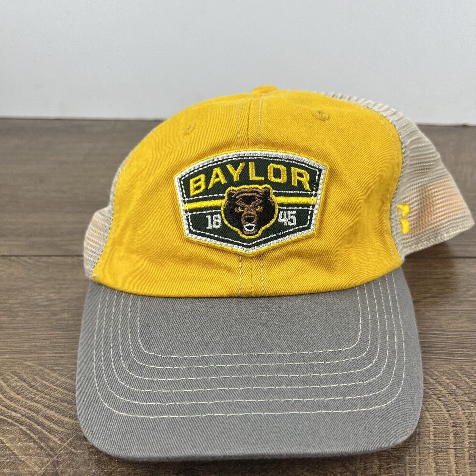 Other Baylor Bears Snapback Hat Yellow Cap Adjustable Yellow Adult Size ONE SIZE - 3 Thumbnail