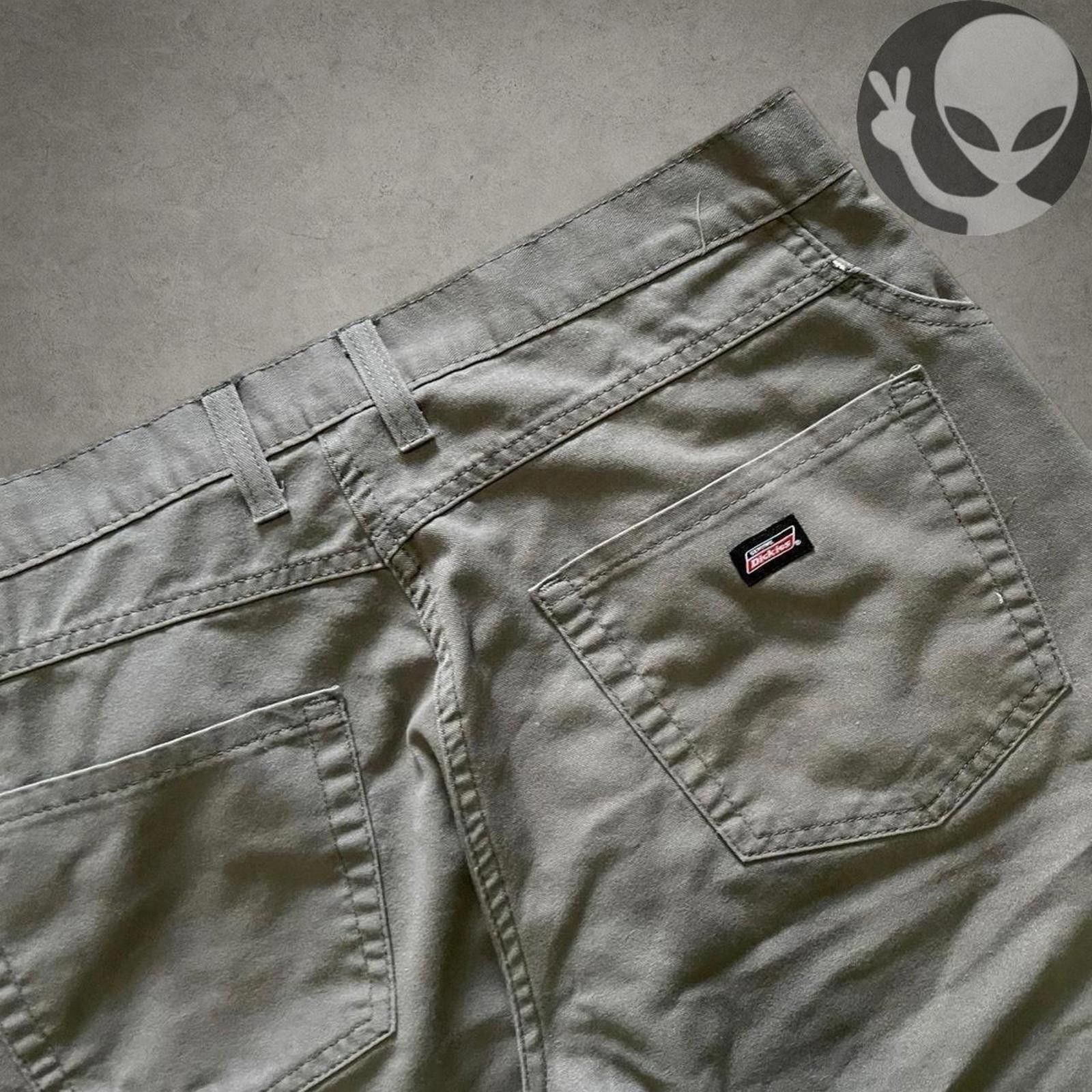Dickies Dickies Men 34 Grey Twill Chino Pockets Distressed Size US 34 / EU 50 - 3 Thumbnail