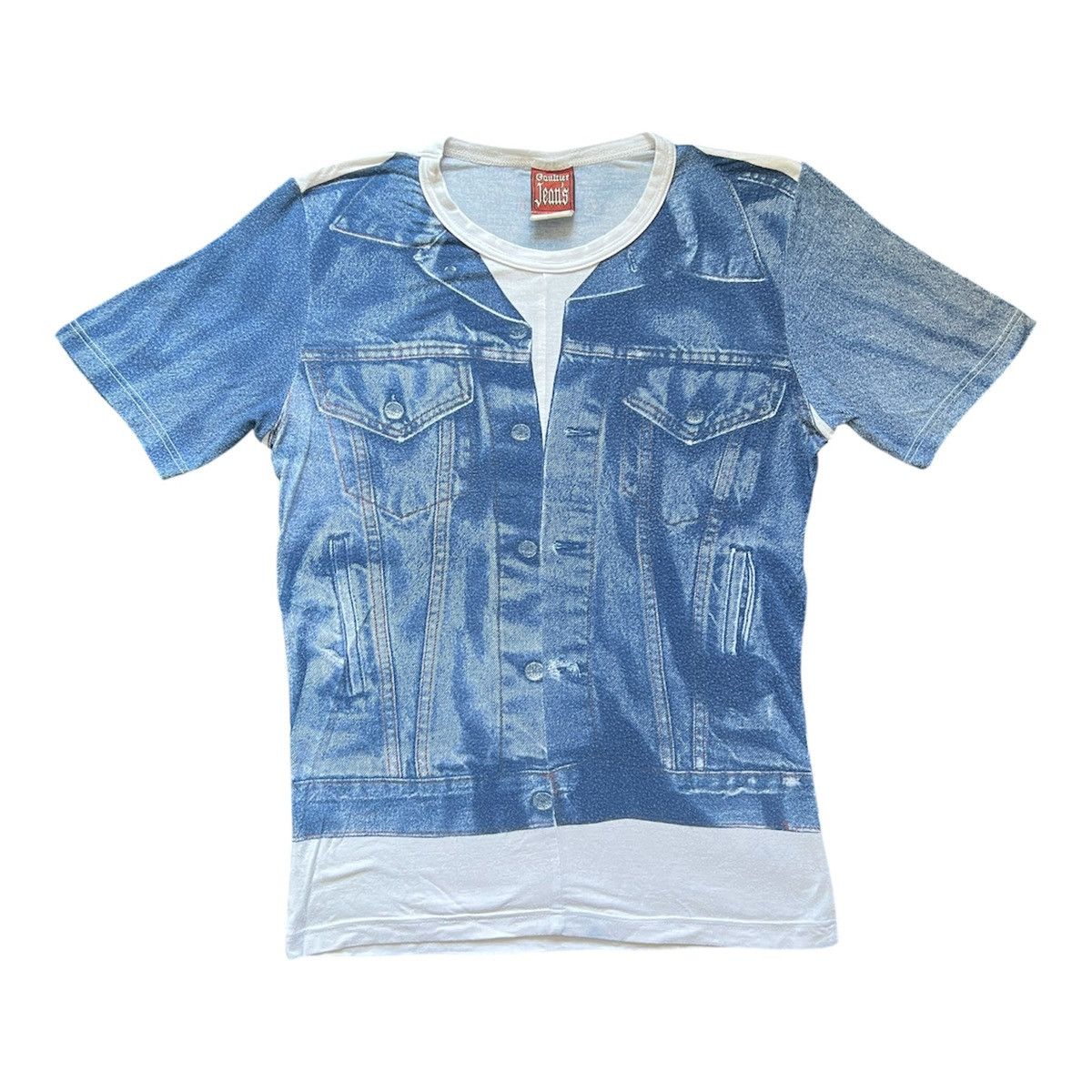 トップス Jean Paul Gaultier Bondage Short Shirt Jean Paul Gaultier Bondage Short Shirt