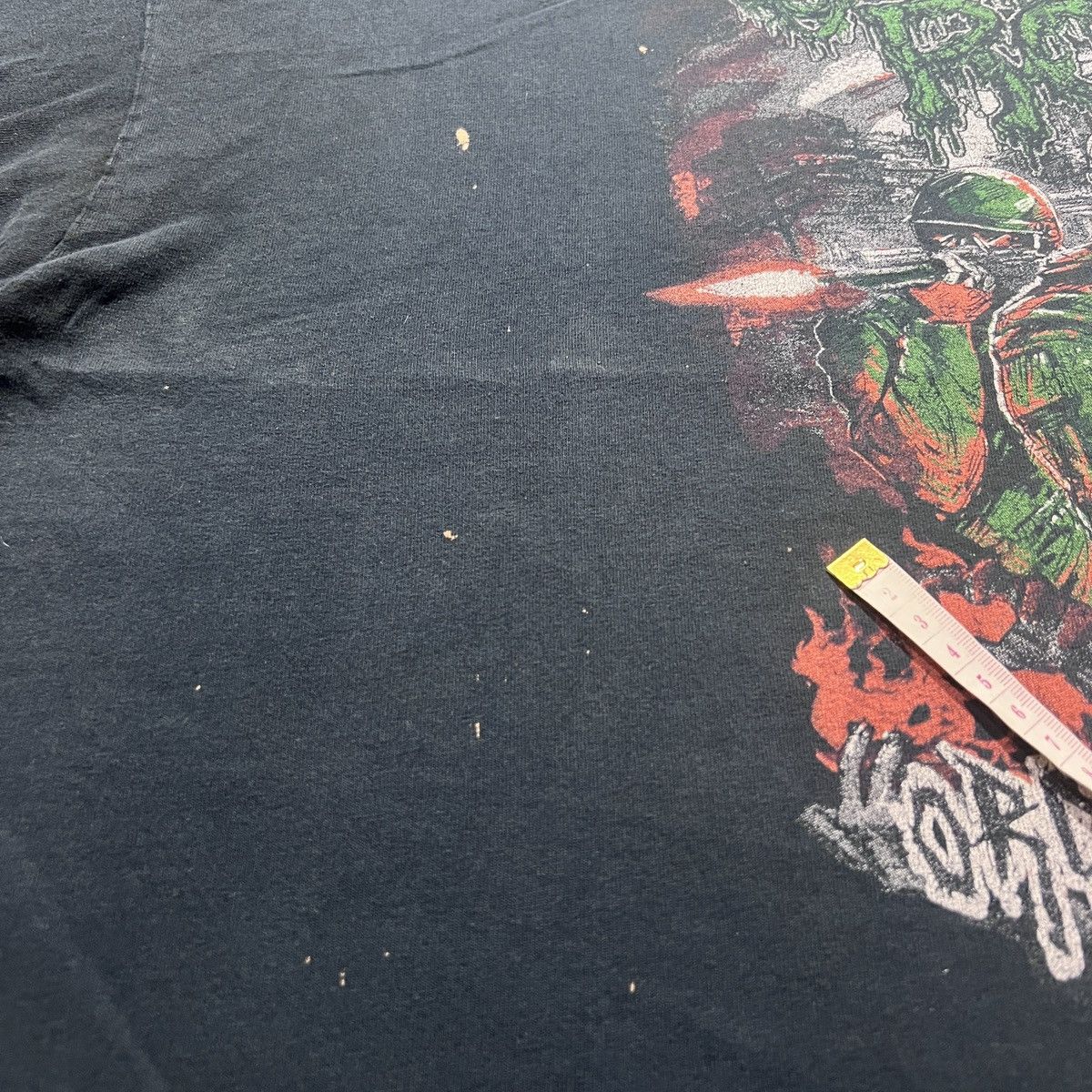 Band Tees Vintage Y2K Jungle Rot Tee 3XL Faded Oversized Death metal Size US XXL / EU 58 / 5 - 8 Thumbnail