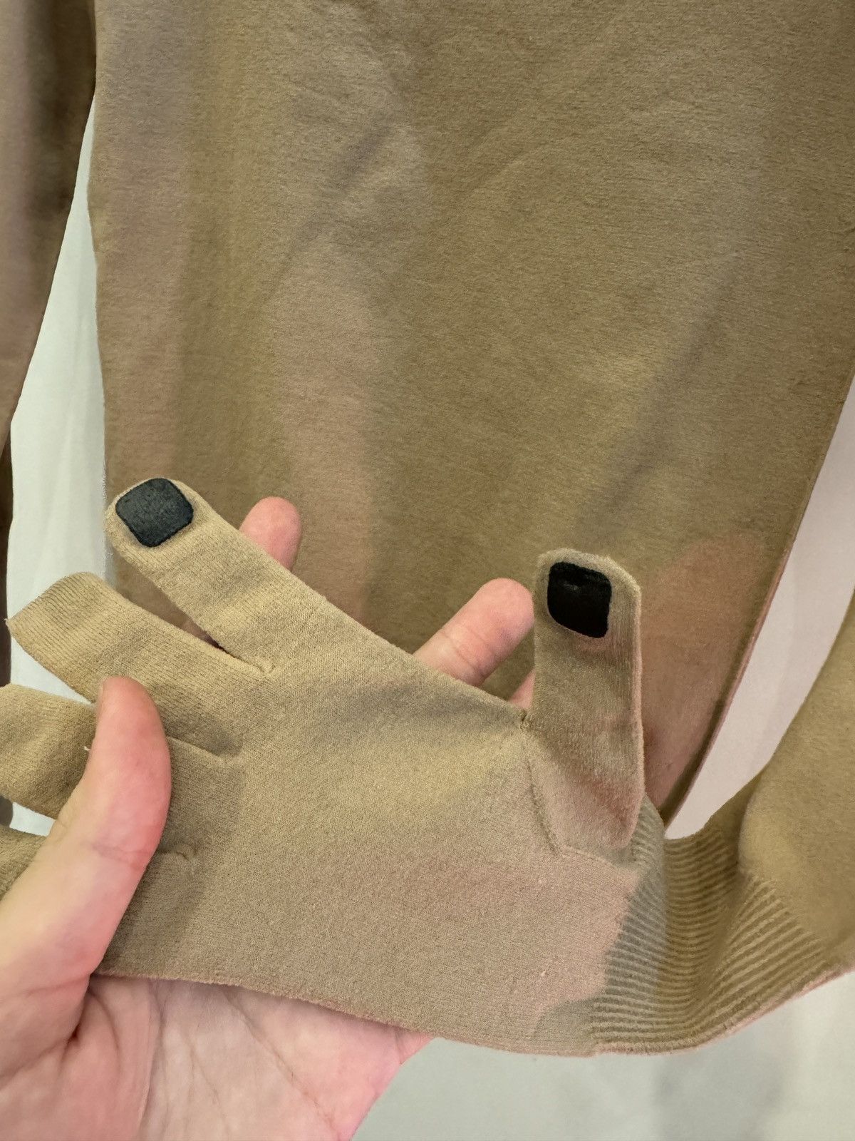 Balenciaga Stretch Hybrid Gloved Top Size US M / EU 48-50 / 2 - 3 Thumbnail
