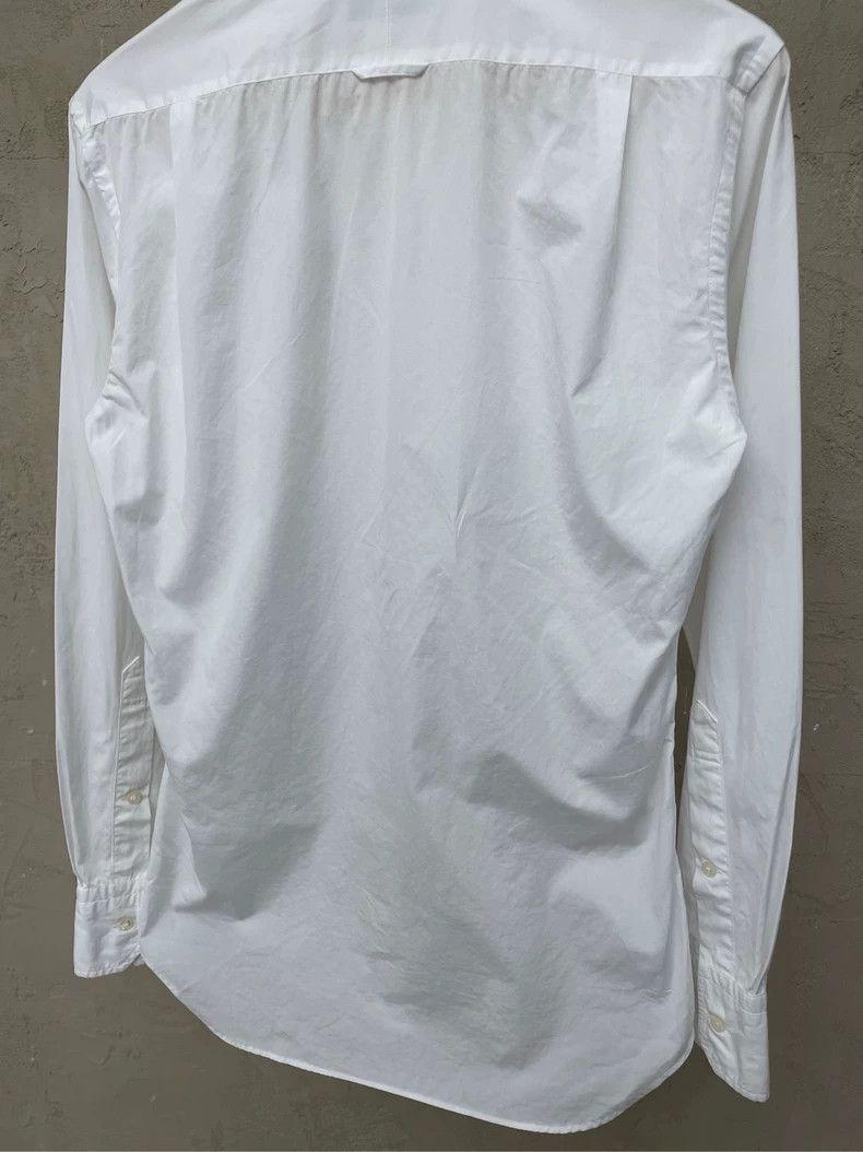 Thom Browne Thom browne White striped pocket shirt 2504-Nextarrow Size US S / EU 44-46 / 1 - 4 Thumbnail