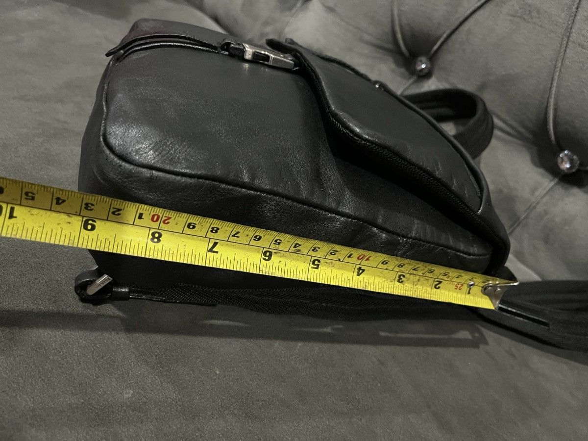 Leather × Prada Authentic PRADA Leather Backpack Size ONE SIZE - 22 Thumbnail