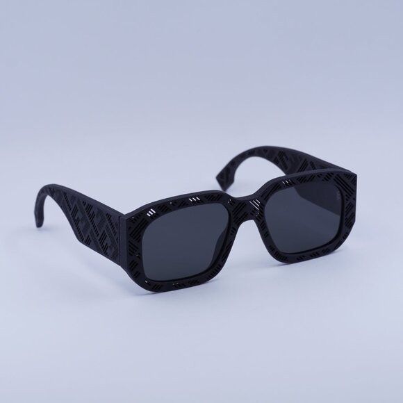 Fendi 🕶️ New Fendi FE40113I 02A Sunglasses - Matte Black Frame Size ONE SIZE - 7 Thumbnail