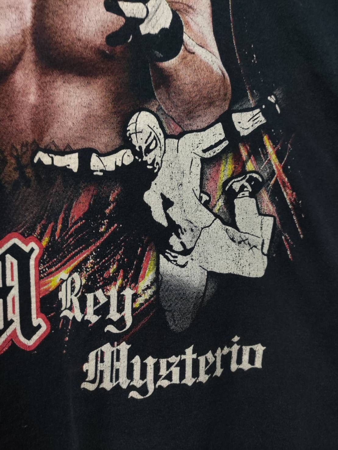 WWE Vtg 00's WWF Rey Mysterio 619 Promo T-Shirt Size US M / EU 48-50 / 2 - 5 Thumbnail