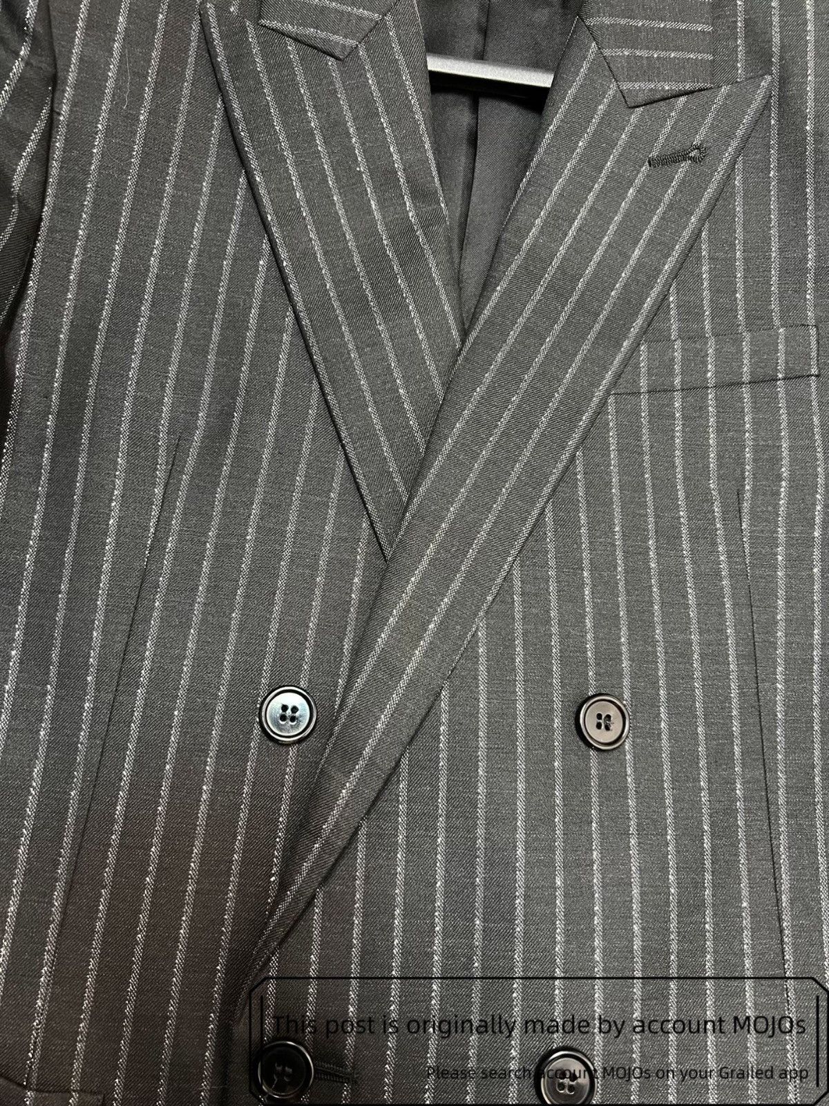Saint Laurent Paris Sz 48 Saint Laurent Paris 20SS Sliver Lining Blazer mojos093 Size US M / EU 48-50 / 2 - 4 Thumbnail