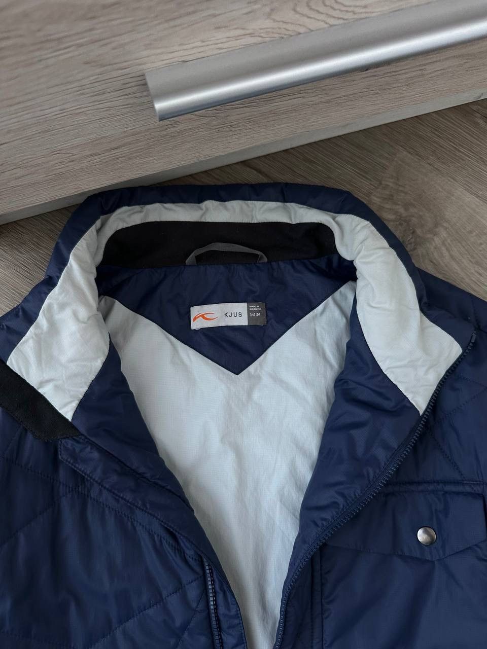 KJUS × Vintage Vintage Kjus Blue Big Logo Jacket Size US M / EU 48-50 / 2 - 3 Thumbnail