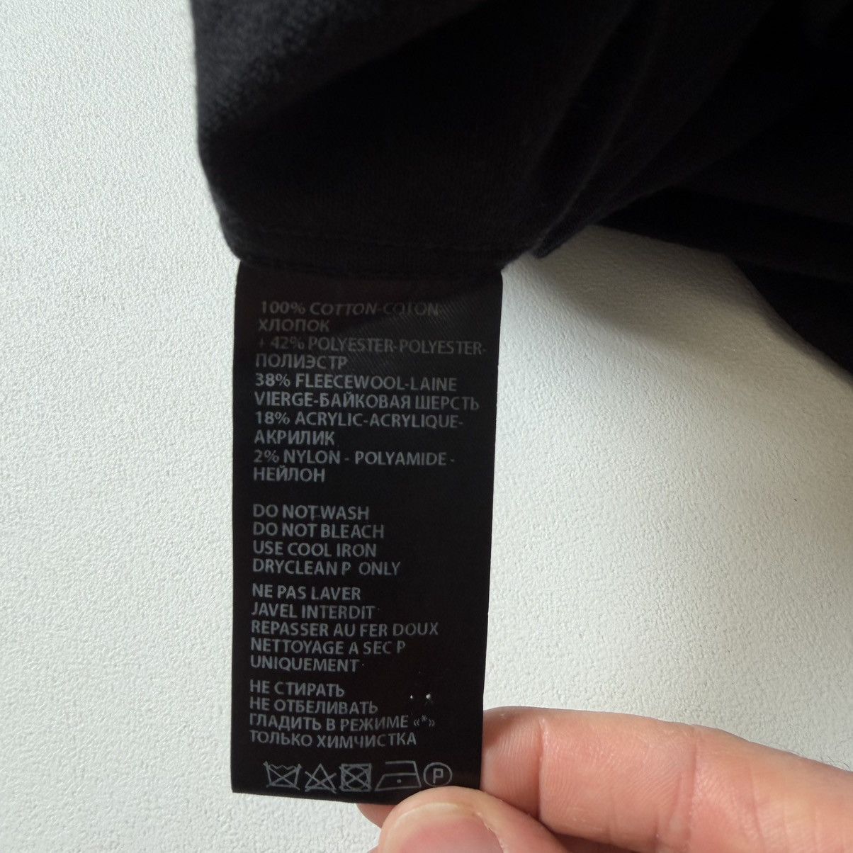 Haider Ackermann Glitter Sequin Back Panel Black Shirt Size US M / EU 48-50 / 2 - 12 Thumbnail
