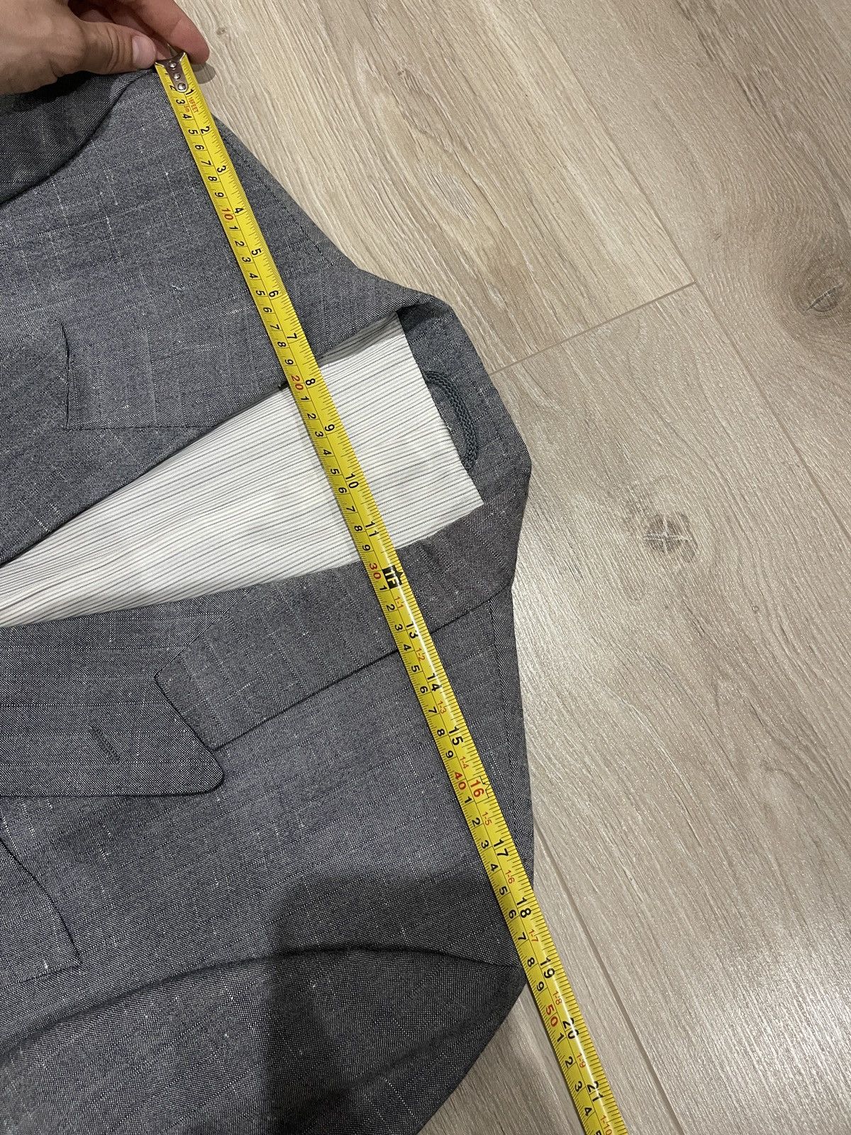 Vintage 🔥Vintage double-breasted suit classic blazer + trousers 40L Size 40L - 17 Thumbnail