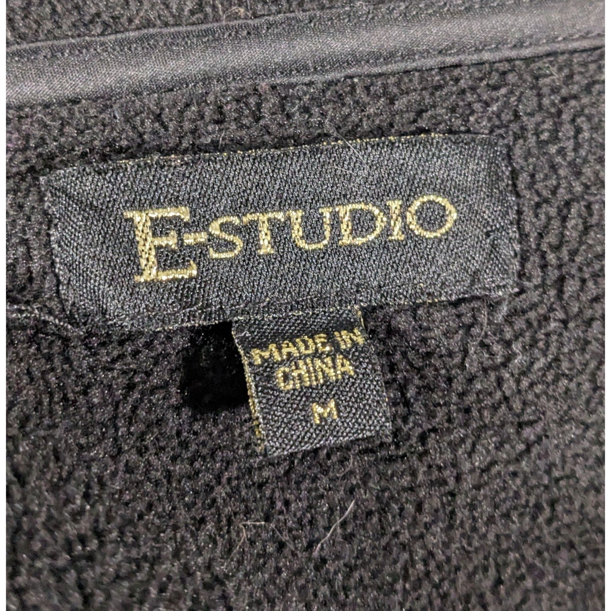 Other Preppy Chic Black Quilted Winter Vest by E-Studio Size M / US 6-8 / IT 42-44 - 8 Thumbnail