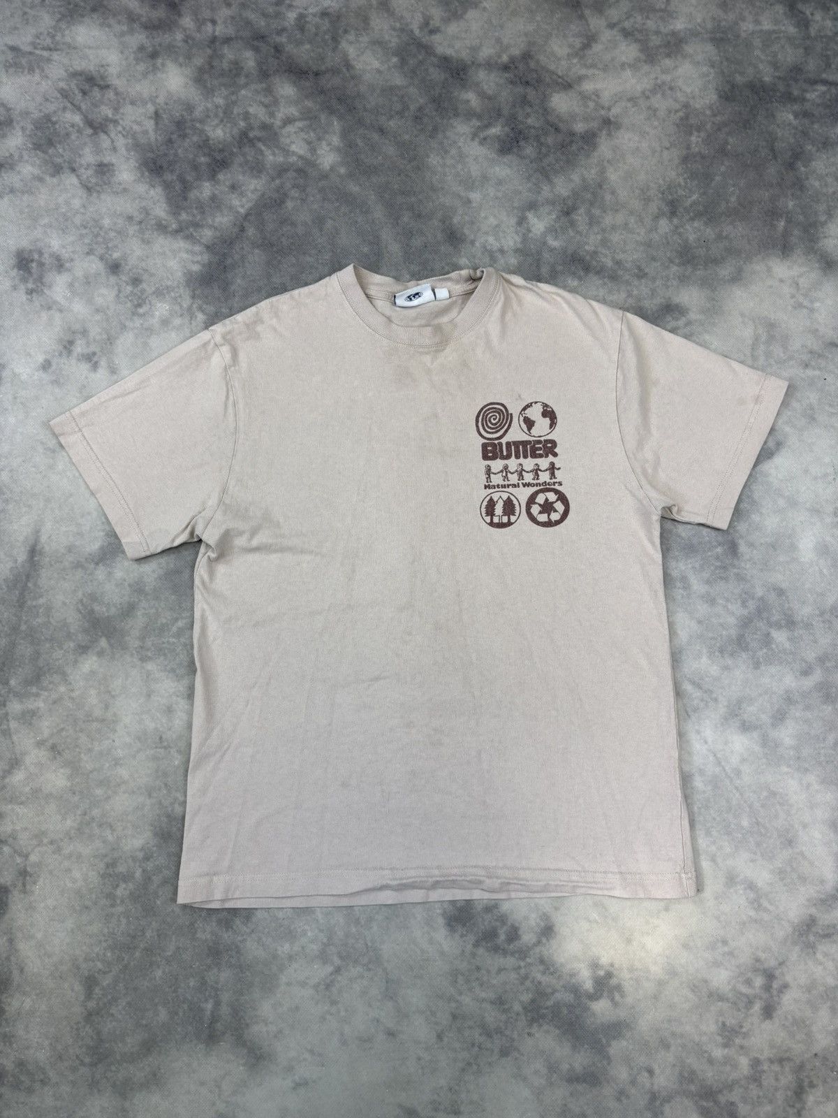 Vintage Butter skateboard graphic t shirt art sk8 y2k USA tee Size US M / EU 48-50 / 2 - 3 Thumbnail