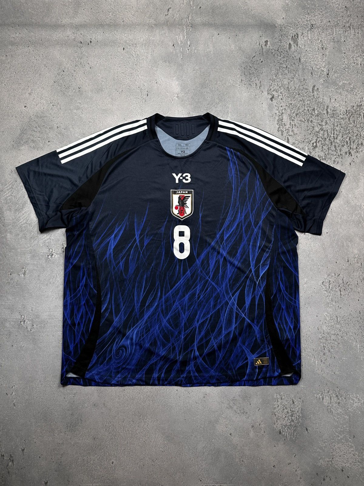 Adidas Japan Adidas Y-3 2024 Football Home Jersey #8 Minamino