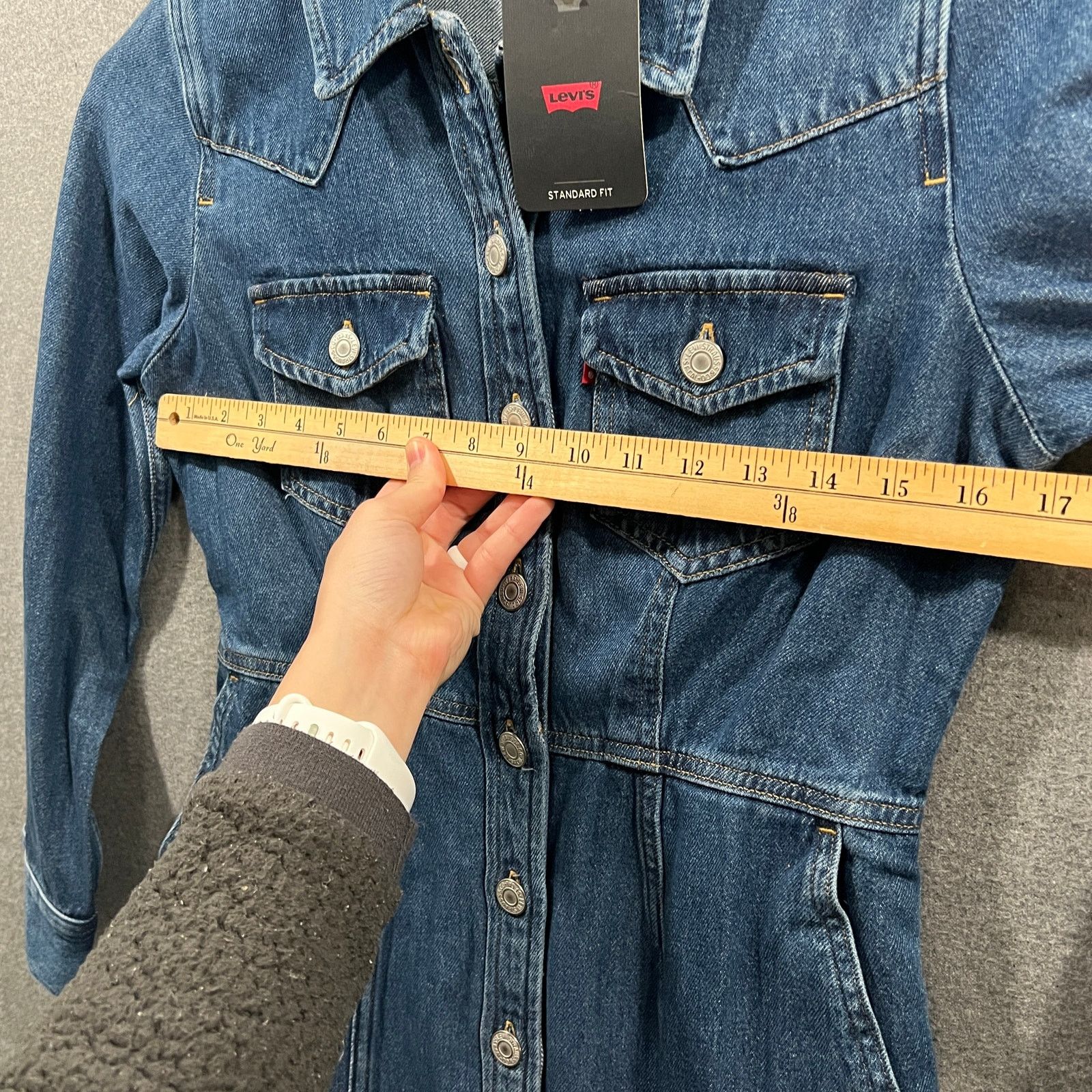 Other Levi's Western Denim Dress - Medium Wash Size S Size S / US 4 / IT 40 - 9 Thumbnail