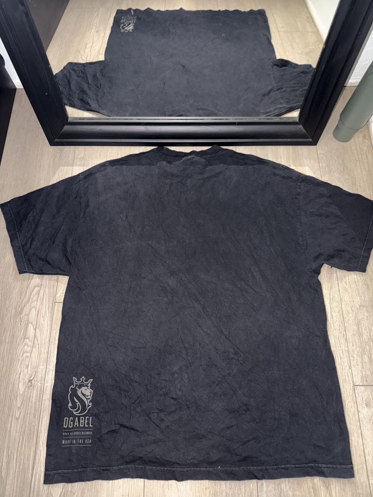 Affliction × Vintage Vintage / Y2K OGABEL 2 Of A Kind Skeleton King Shirt Size US L / EU 52-54 / 3 - 2 Thumbnail