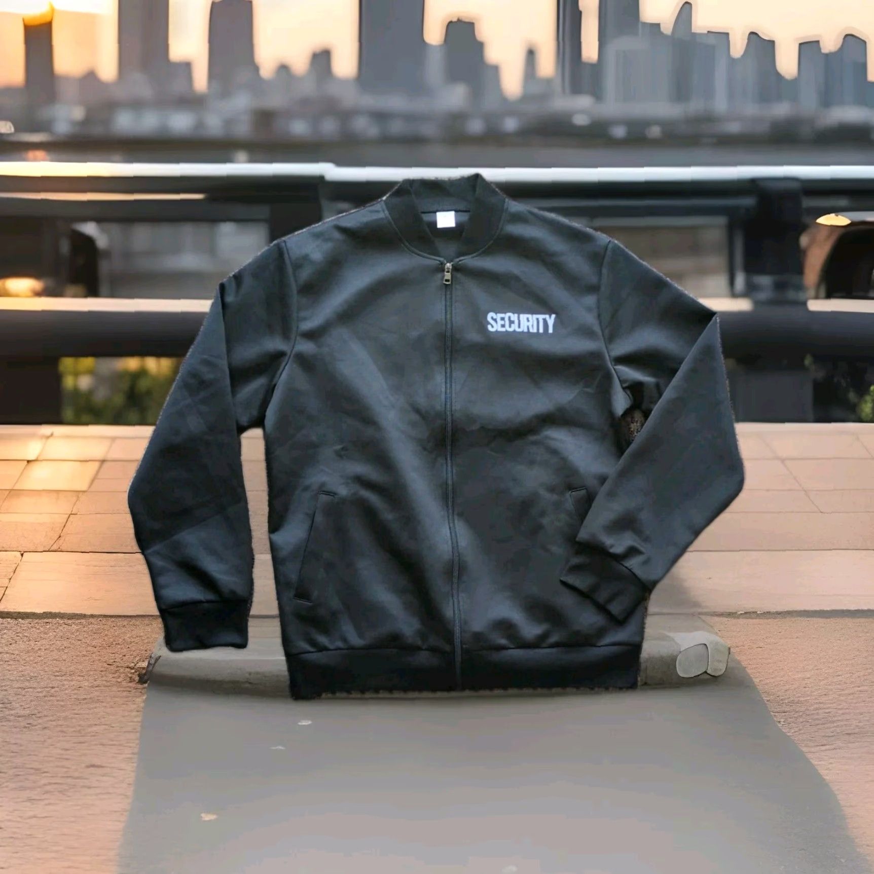 Doublet Security jacket Reflective logos Double Sided Zipper Pockets Black White Large L Size US L / EU 52-54 / 3 - 3 Thumbnail