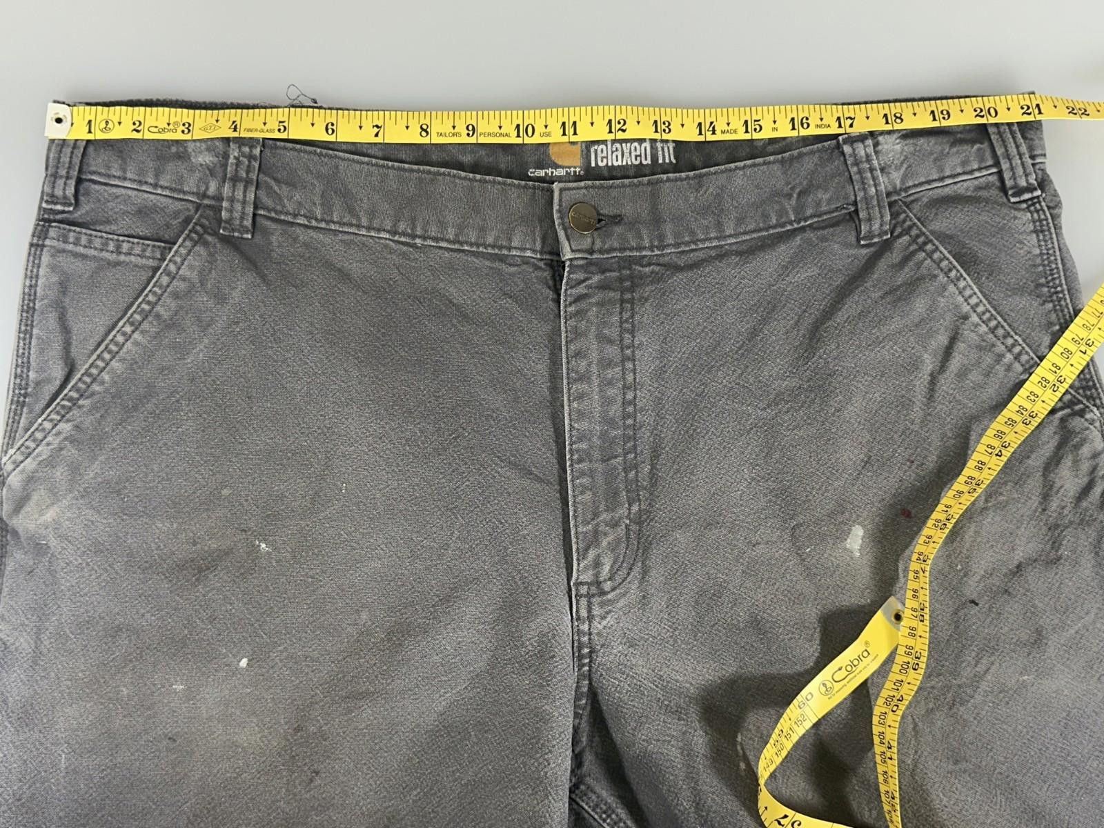 Carhartt Carhartt Men's 42/32 Gray Relaxed Fit Cargo Pants Size US 42 / EU 58 - 7 Thumbnail
