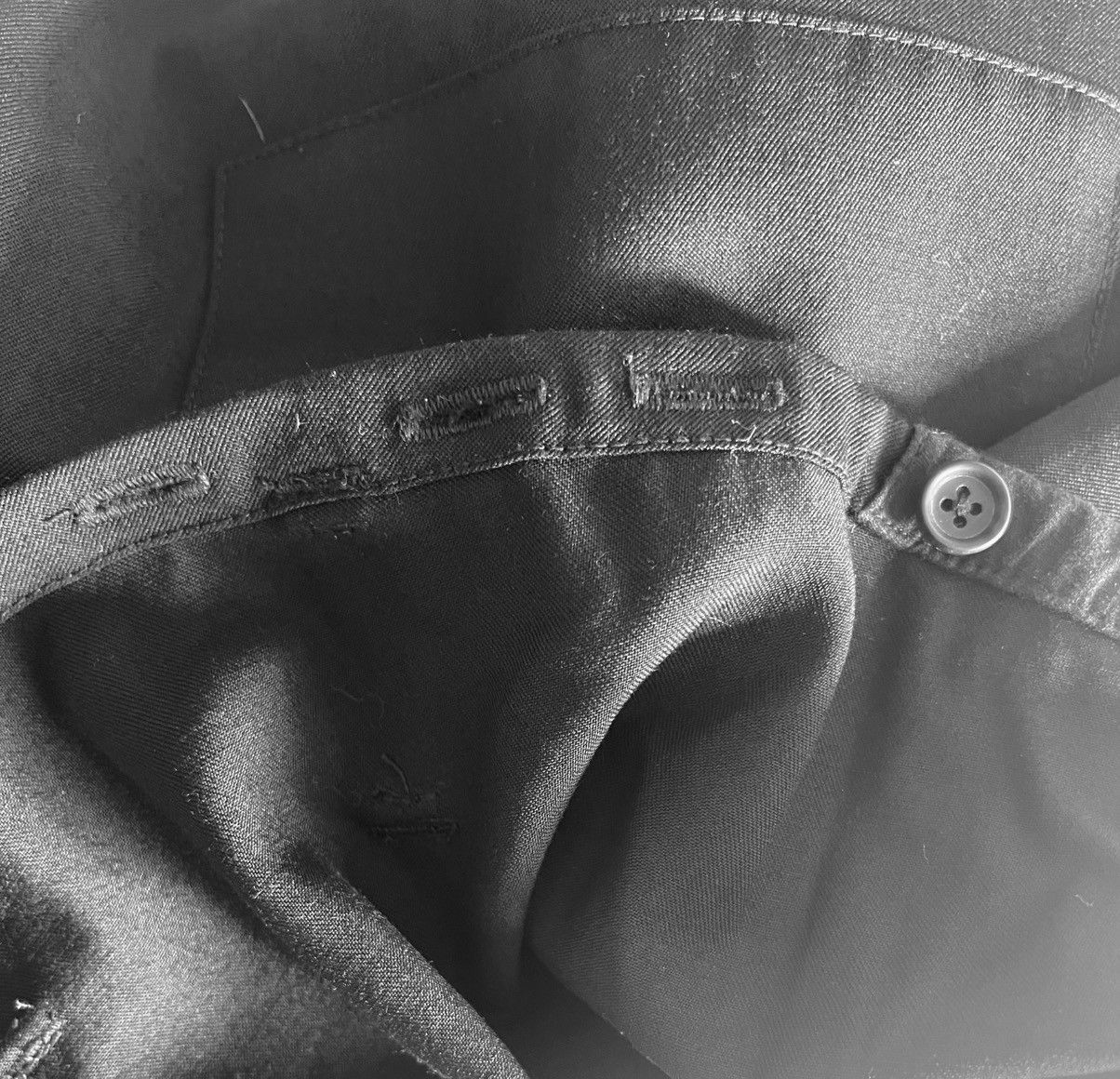 Yohji Yamamoto Yohji Yamamoto Pour Homme - W/GABARDINE Waist Wrap Pants Size US 30 / EU 46 - 5 Thumbnail
