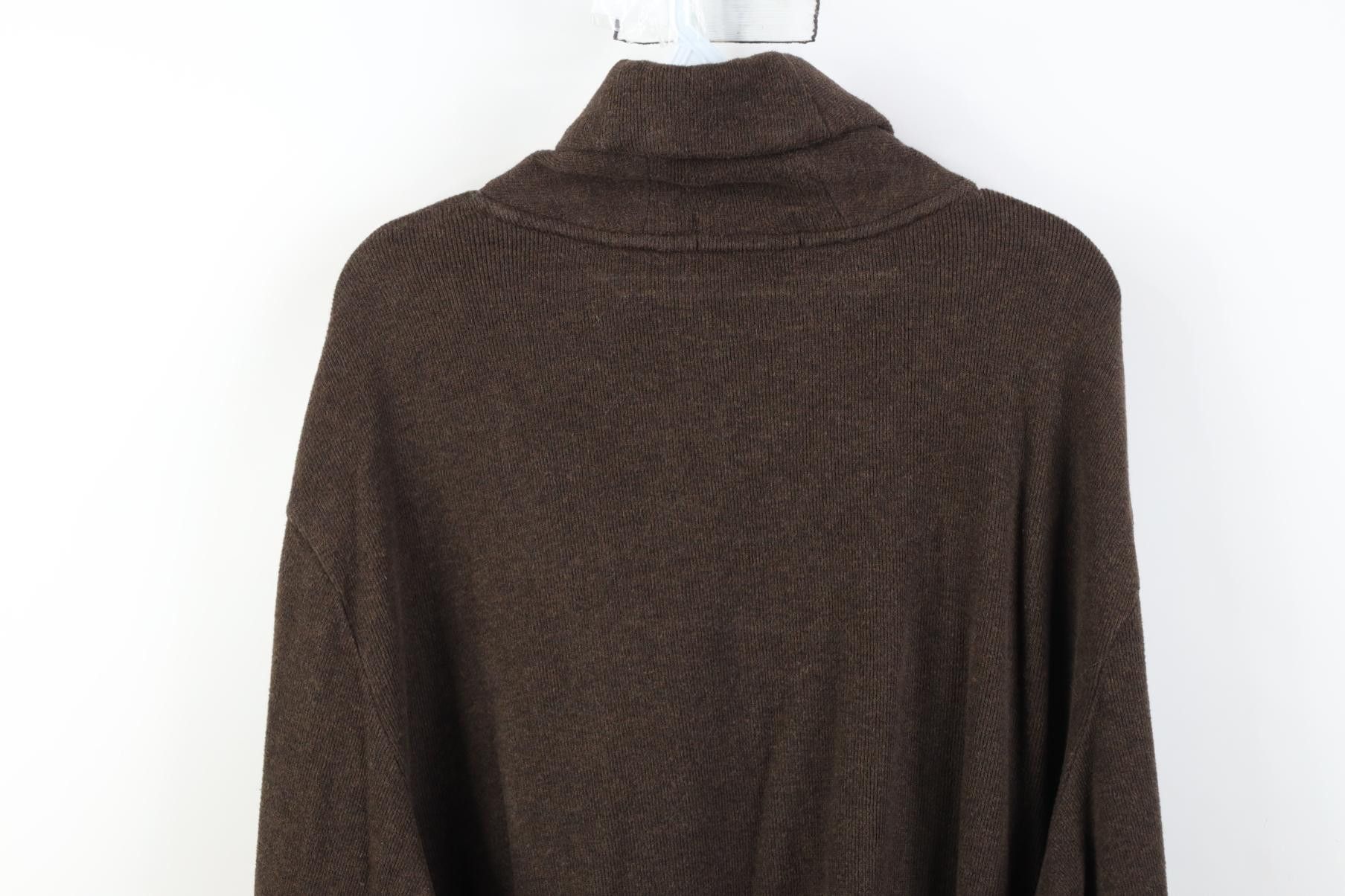 Polo Ralph Lauren Vintage Ralph Lauren Elbow Patch Ribbed Knit Shawl Sweater Size US XL / EU 56 / 4 - 15 Thumbnail
