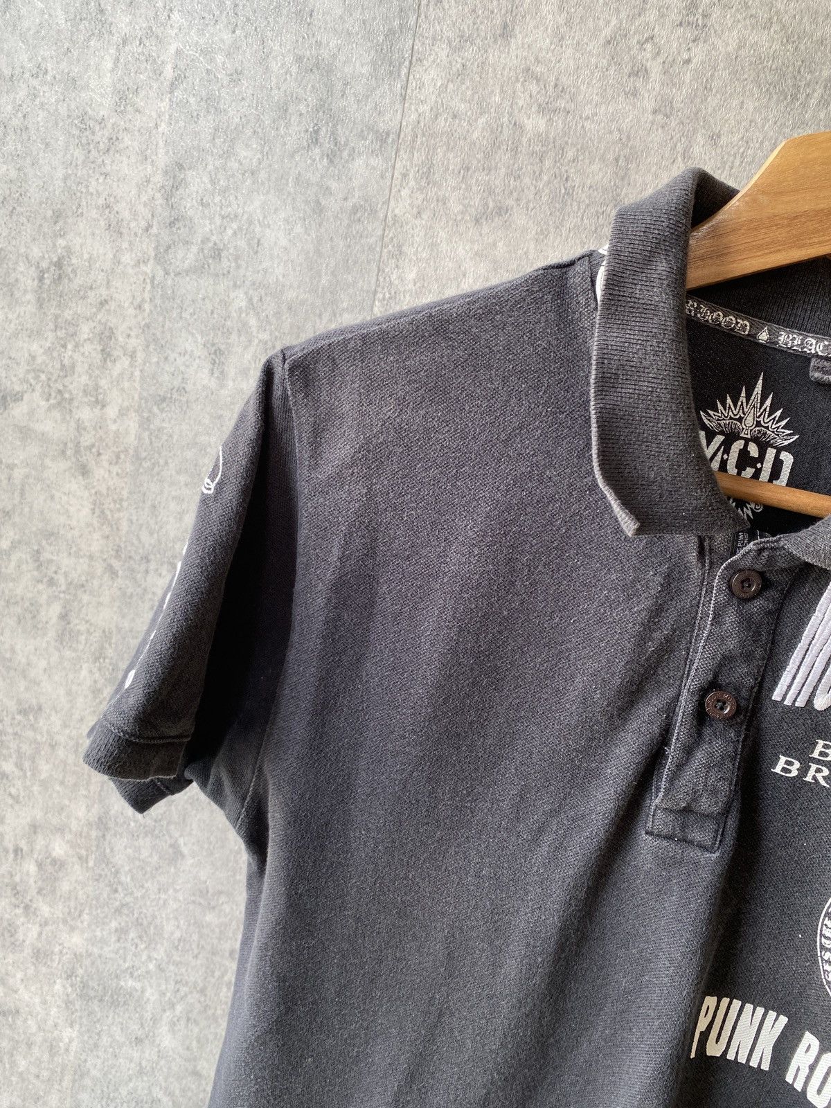 Japanese Brand More Core Division Japan Punk Rock Surf Faded Black Shirt Size US S / EU 44-46 / 1 - 4 Thumbnail