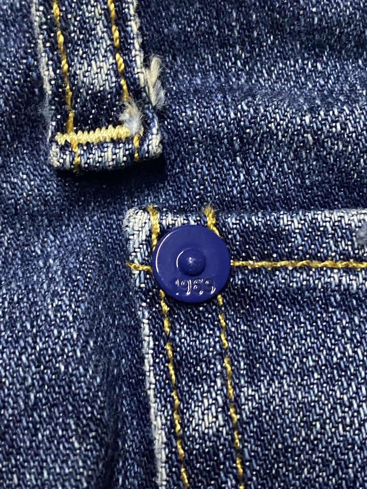 Dapper Dan × Gap Vintage Gap Denim Blue Wash Distressed Bootcut Jeans Size US 33 - 11 Thumbnail