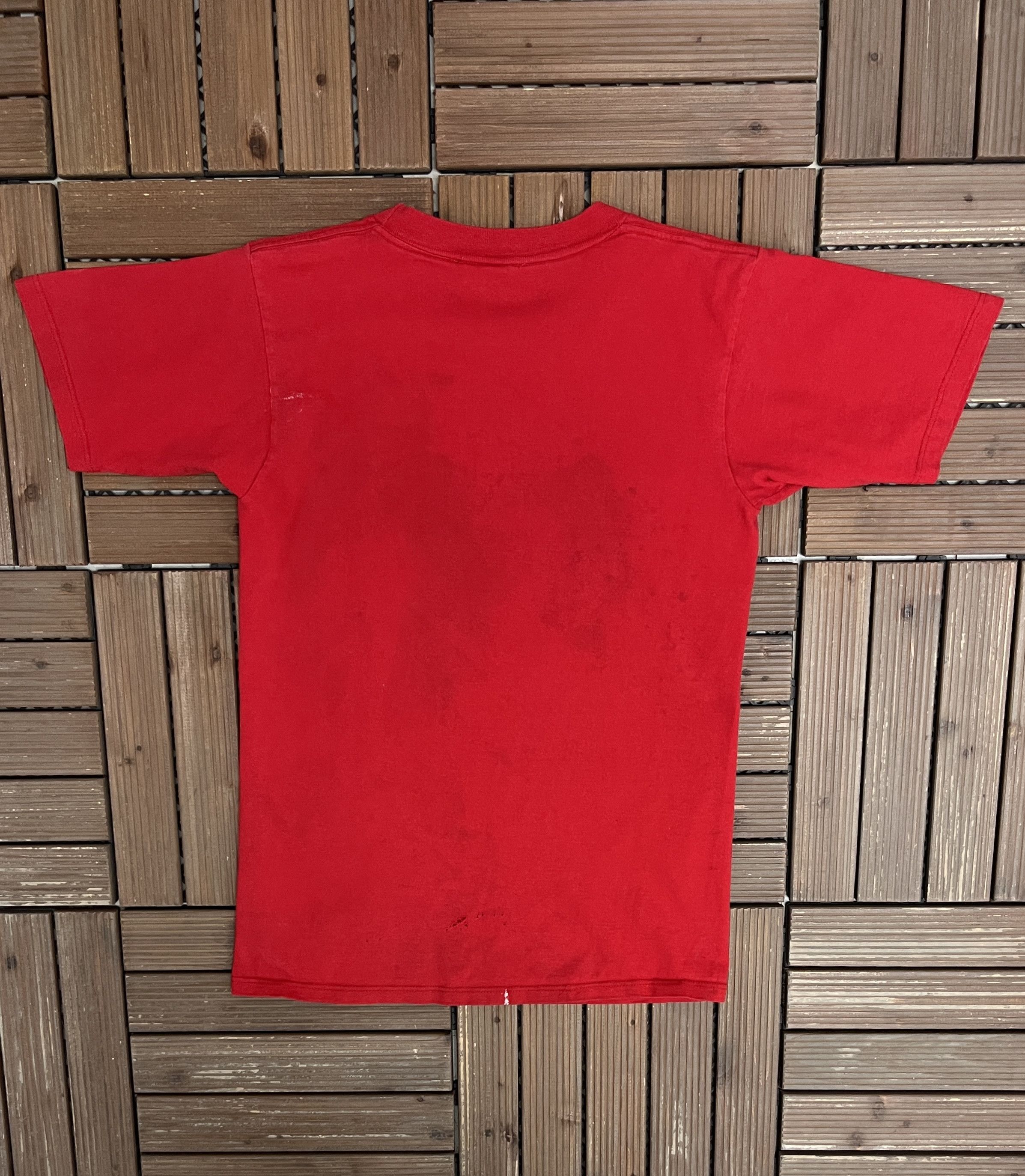 Vintage Calgary Flames Vintage Red T-Shirt Tee Size US S / EU 44-46 / 1 - 4 Thumbnail