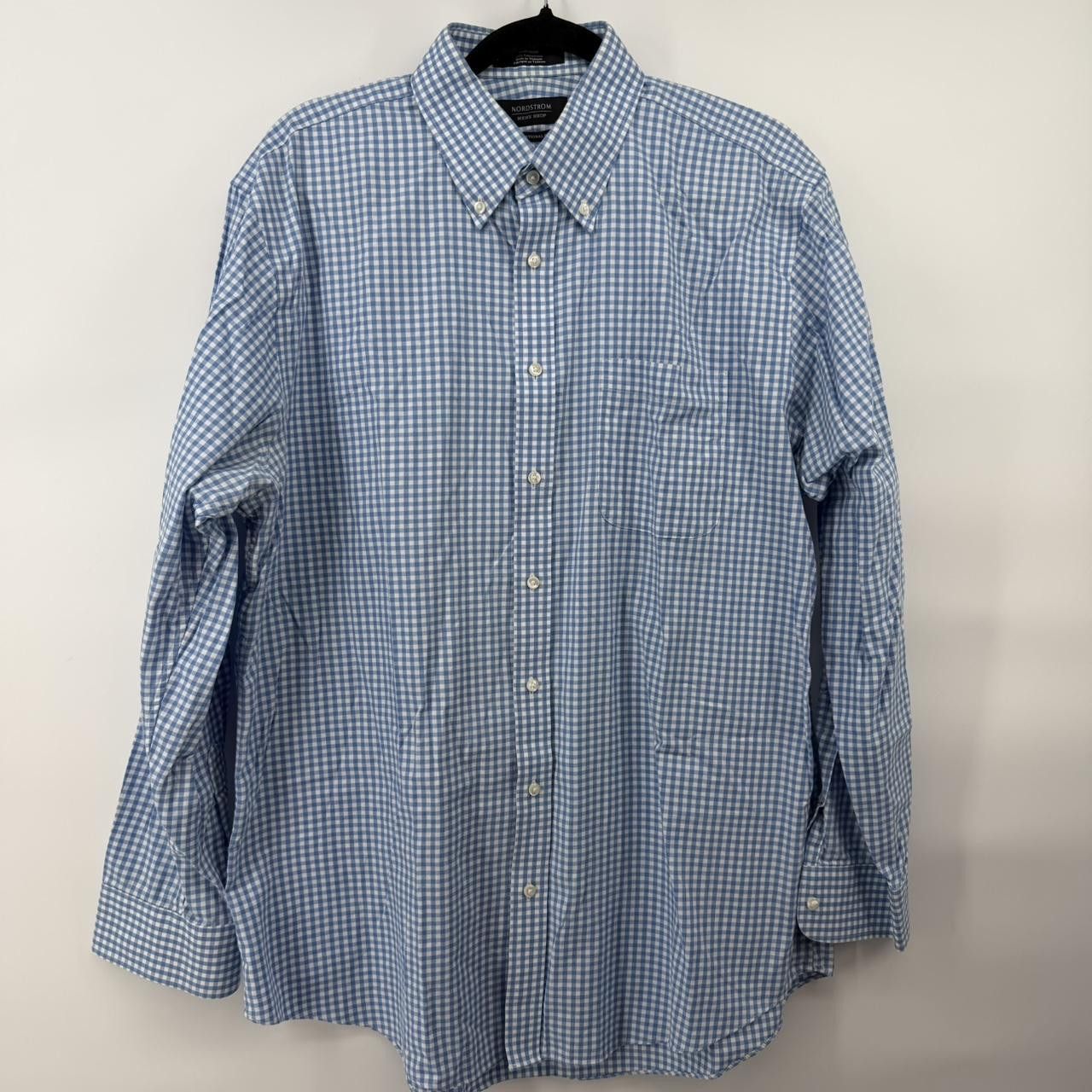Nordstrom Nordstrom Blue And White Casual 3 C 40 Size US M / EU 48-50 / 2 - 1 Thumbnail