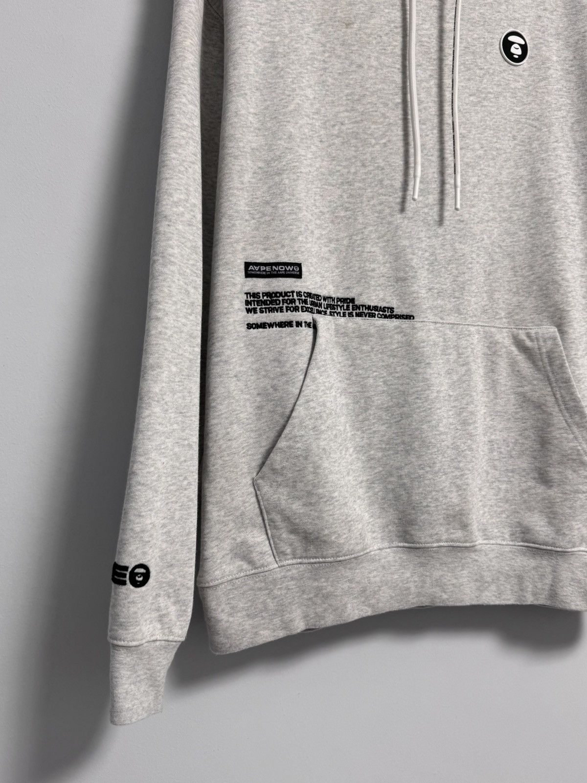 Aape Aape by A Bathing Ape Pullover Hoodie Aapenow Size US L / EU 52-54 / 3 - 3 Thumbnail